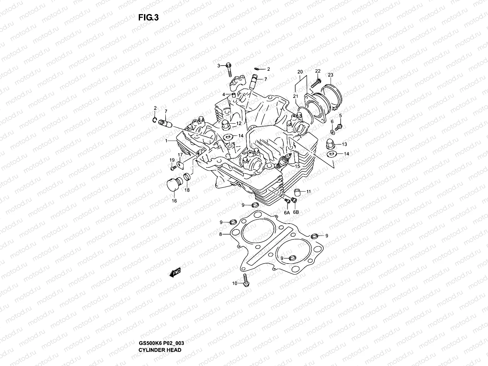3 - CYLINDER HEAD