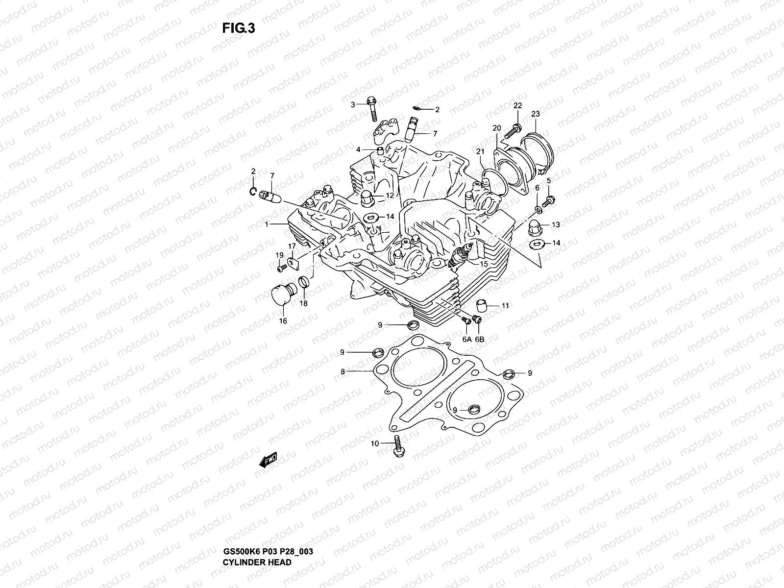 3 - CYLINDER HEAD