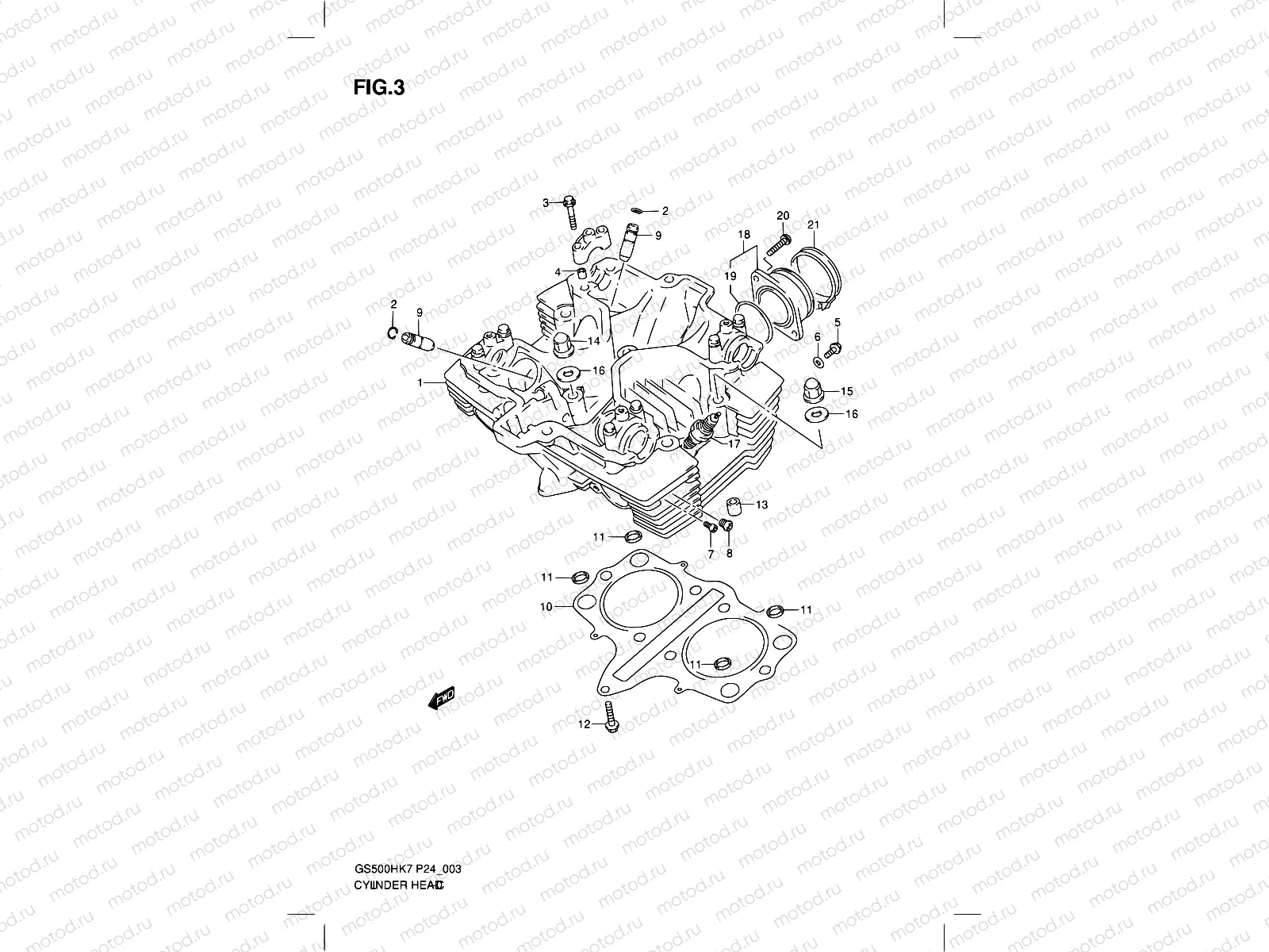 3 - CYLINDER HEAD