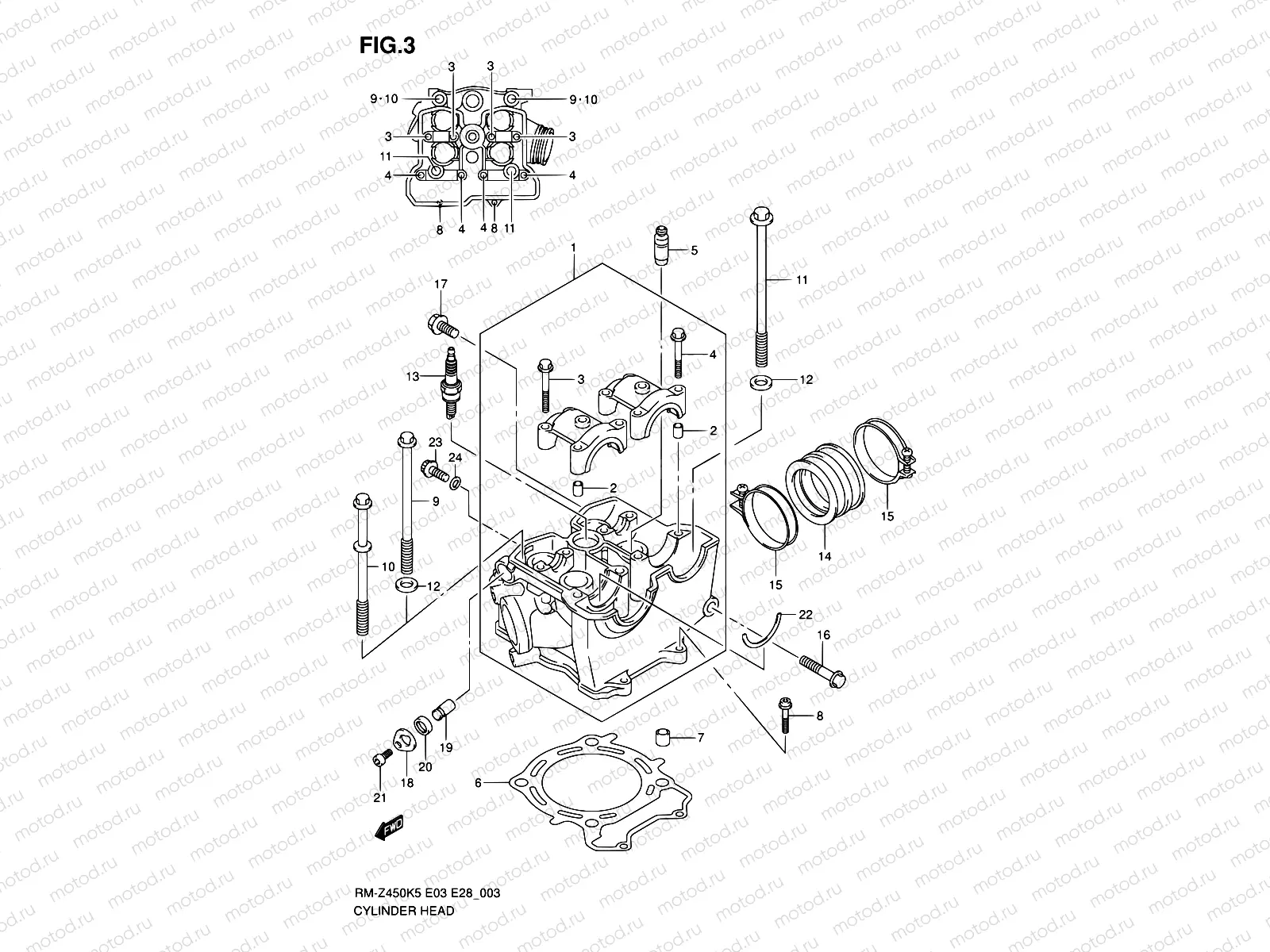 3 - CYLINDER HEAD