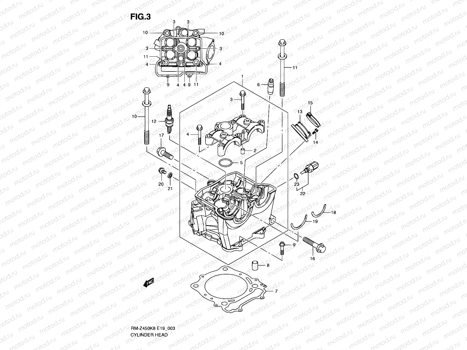 3 - CYLINDER HEAD