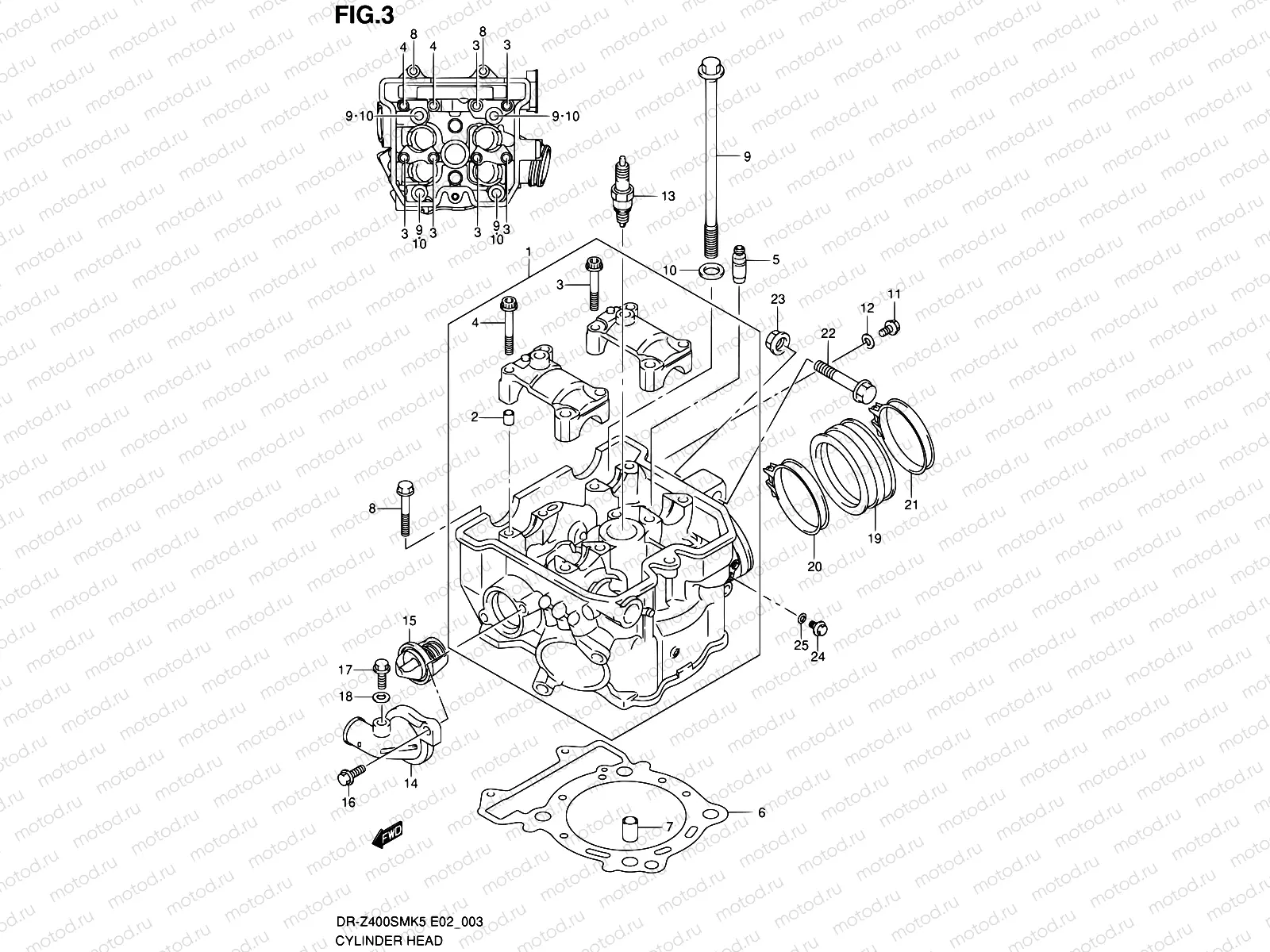 3 - CYLINDER HEAD