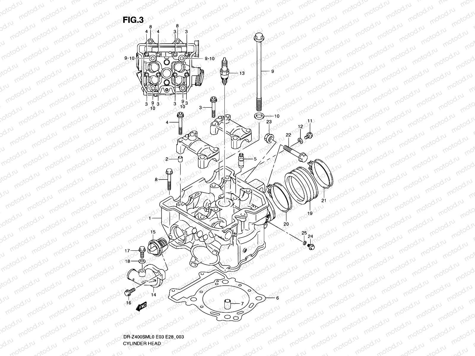 3 - CYLINDER HEAD