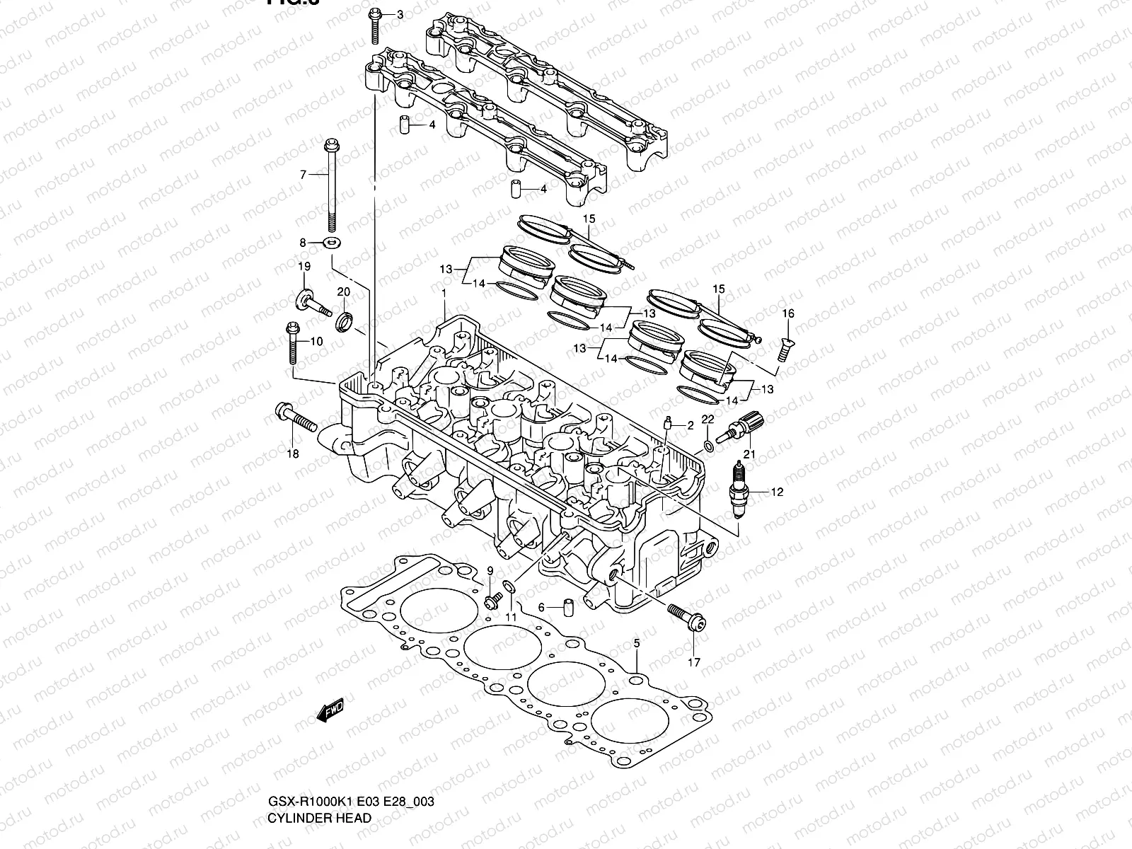 3 - CYLINDER HEAD