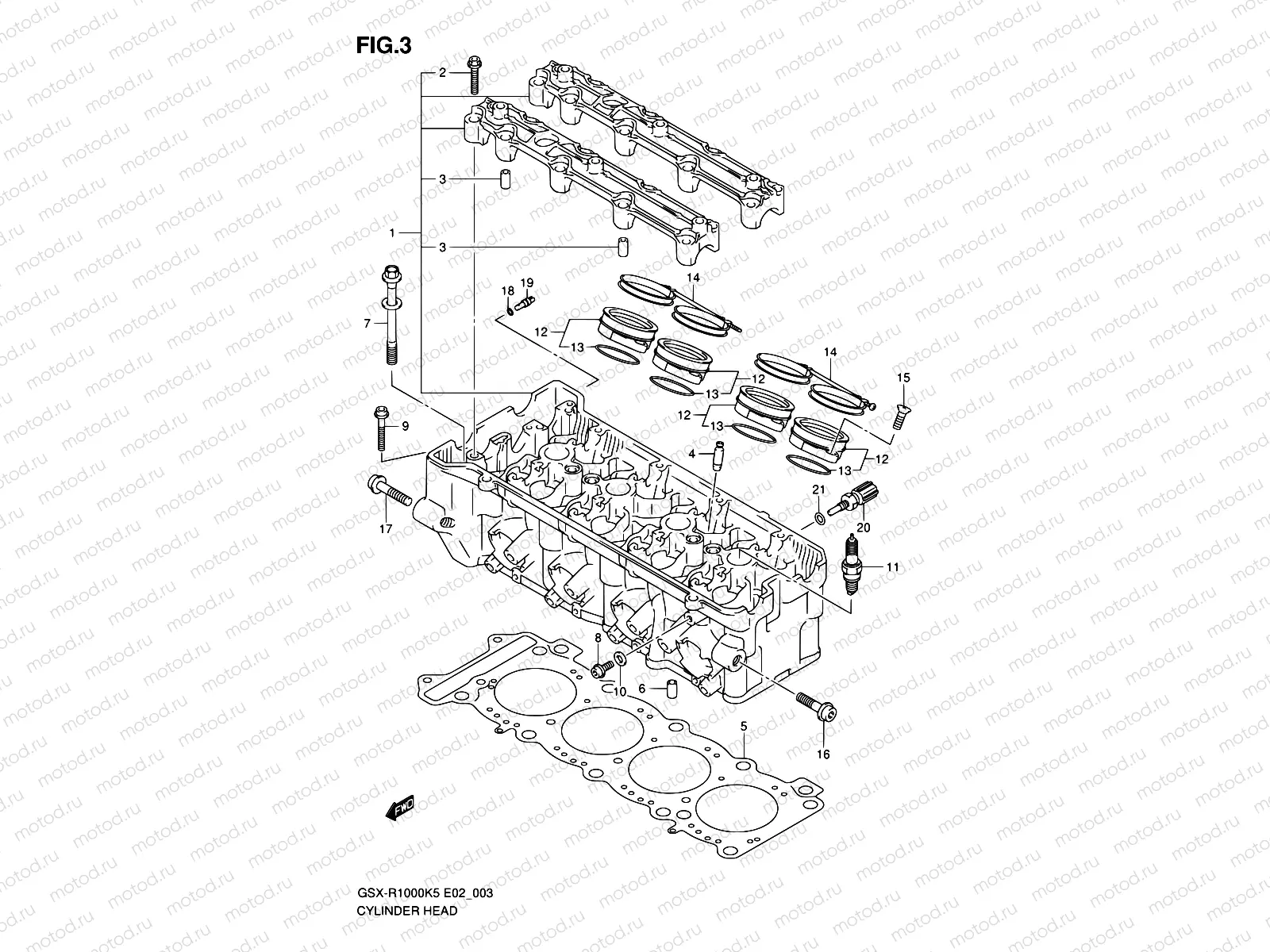 3 - CYLINDER HEAD