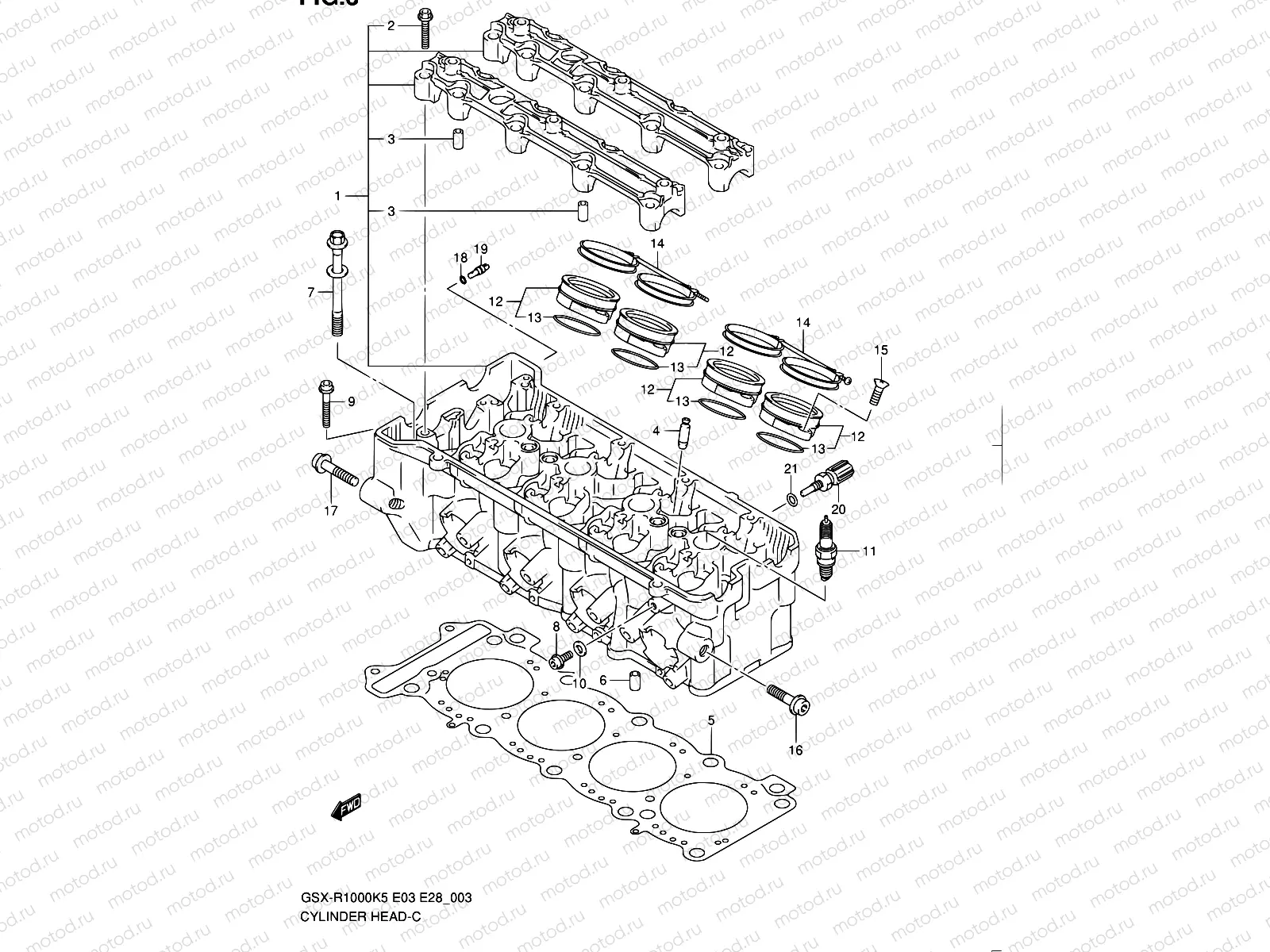3 - CYLINDER HEAD