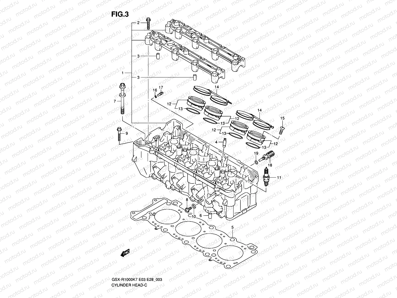 3 - CYLINDER HEAD