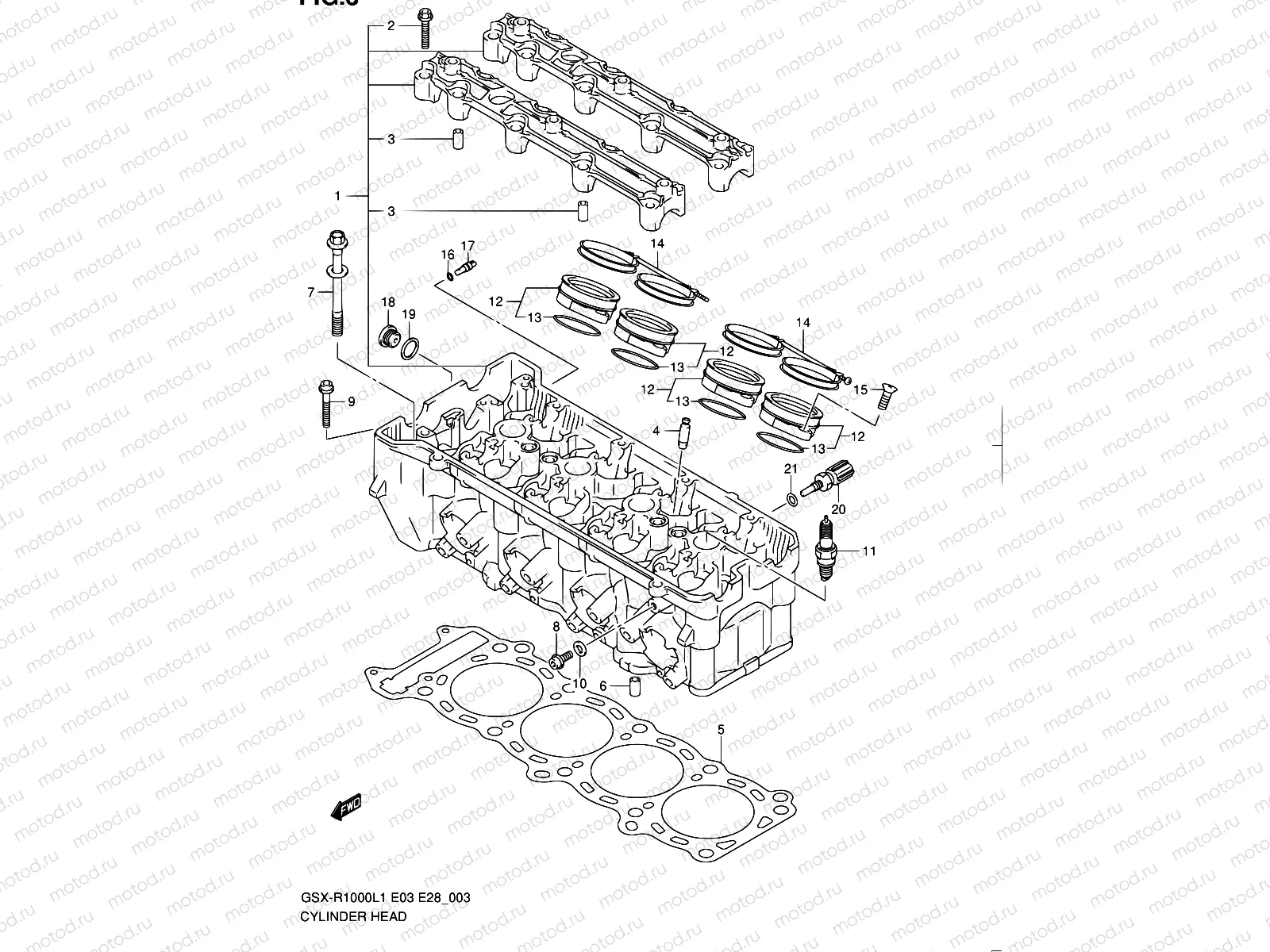 3 - CYLINDER HEAD