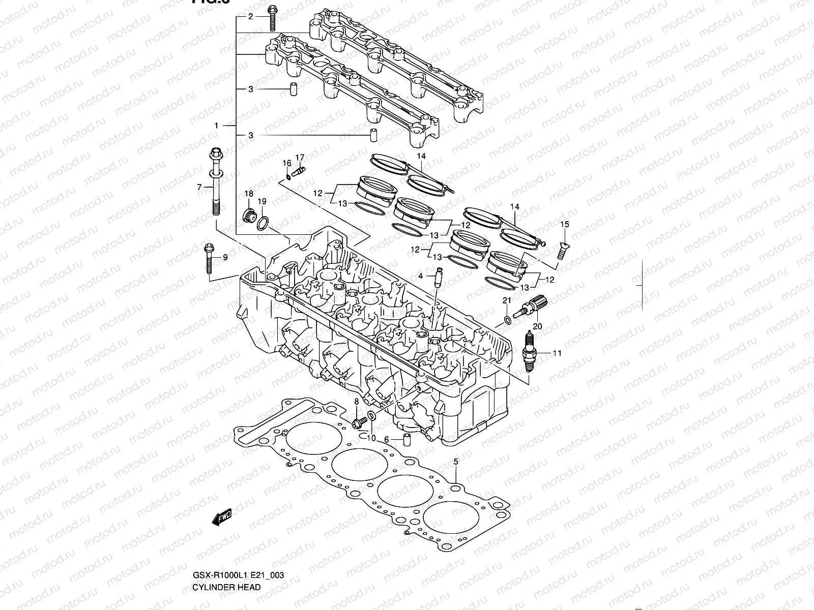 3 - CYLINDER HEAD