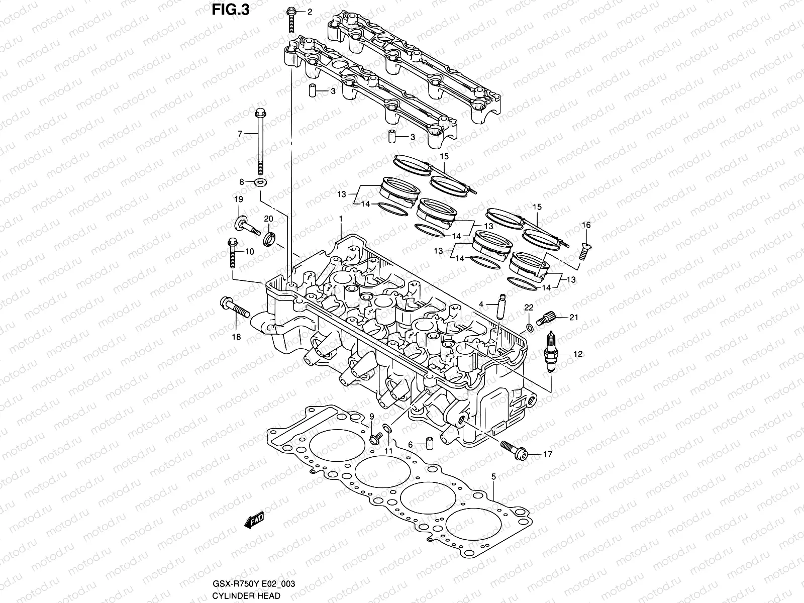 3 - CYLINDER HEAD