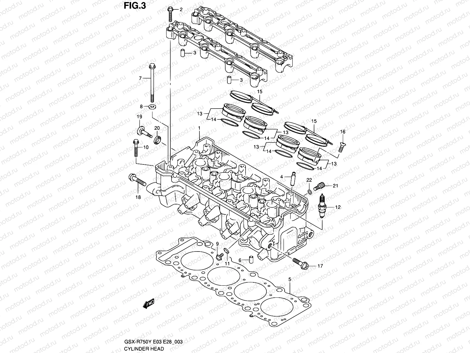 3 - CYLINDER HEAD