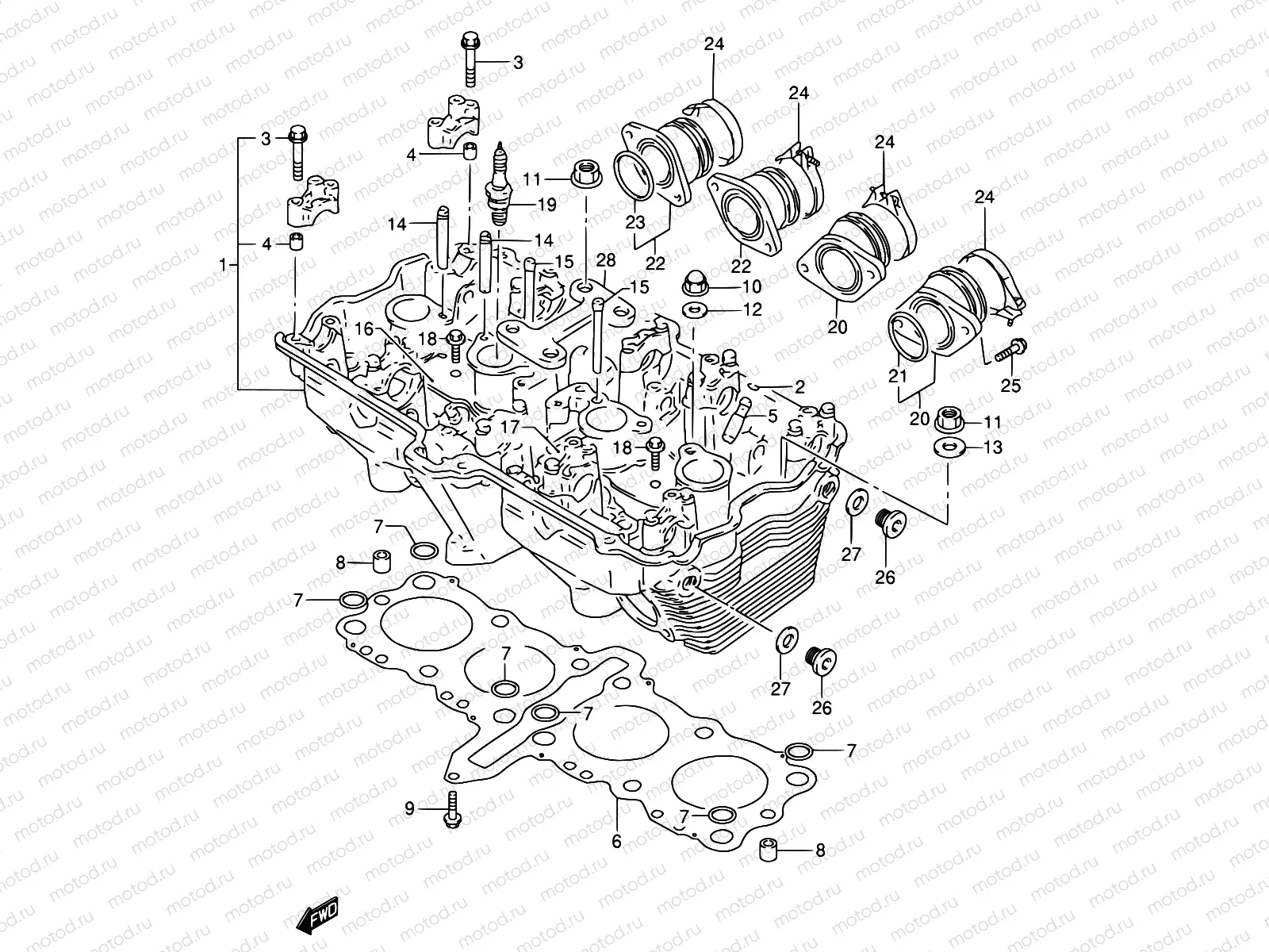 3 - CYLINDER HEAD