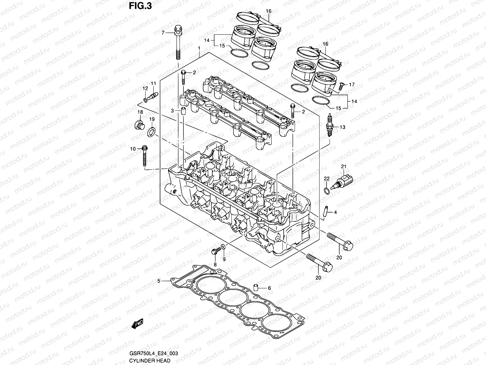 3 - CYLINDER HEAD