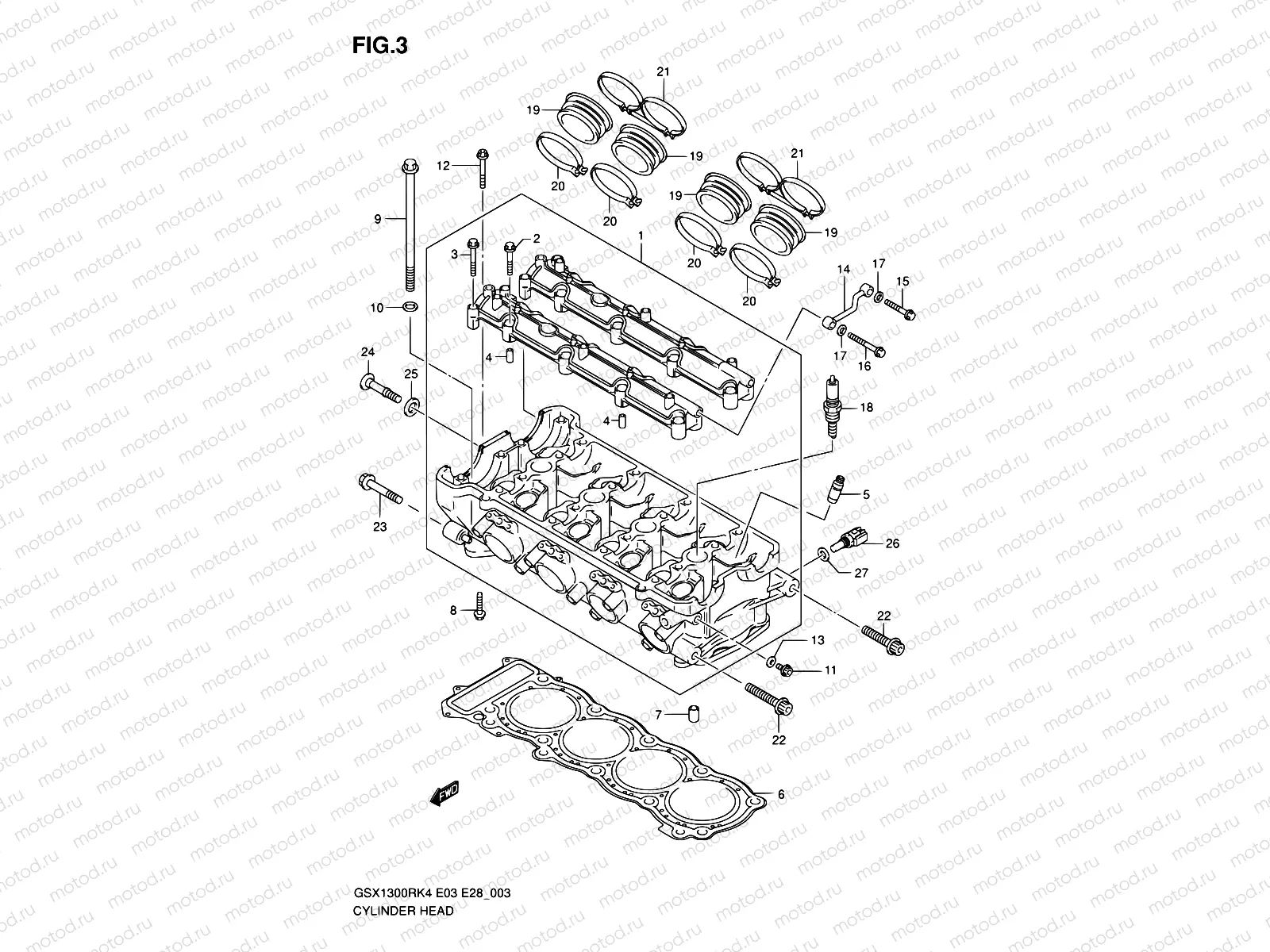 3 - CYLINDER HEAD