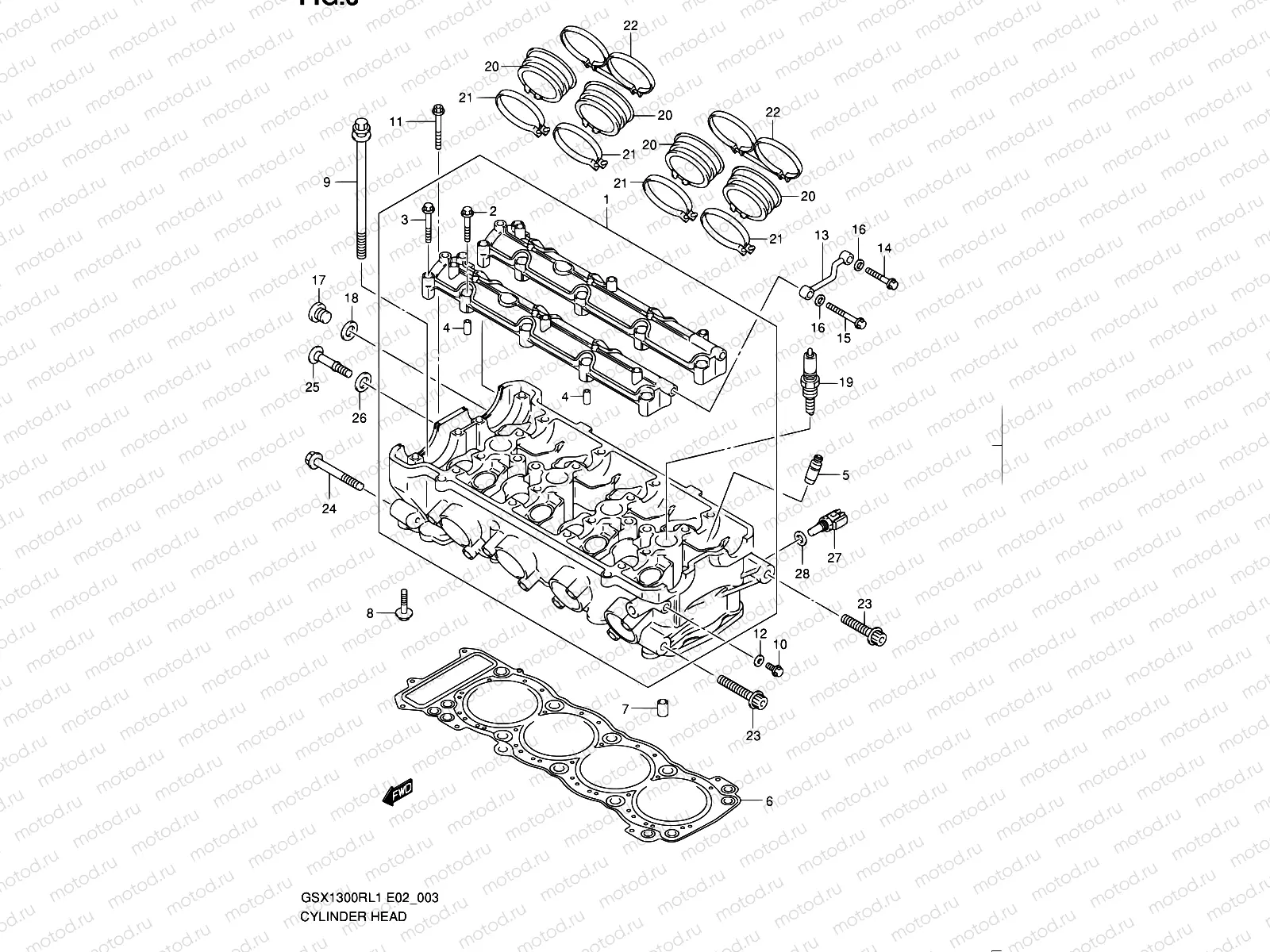 3 - CYLINDER HEAD