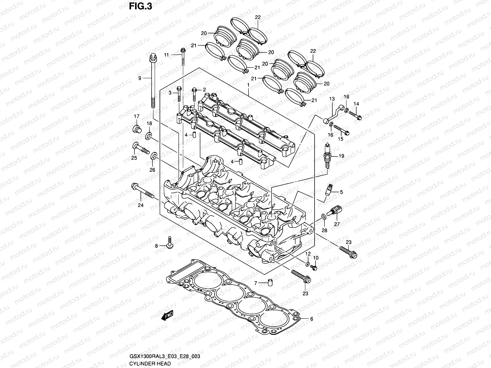 3 - CYLINDER HEAD