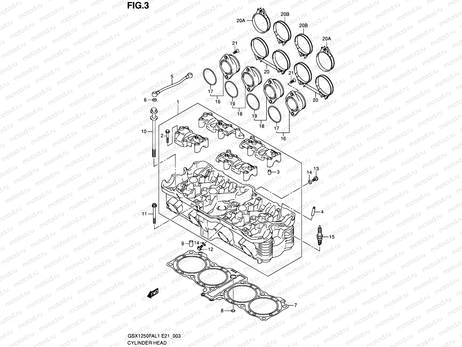 3 - CYLINDER HEAD