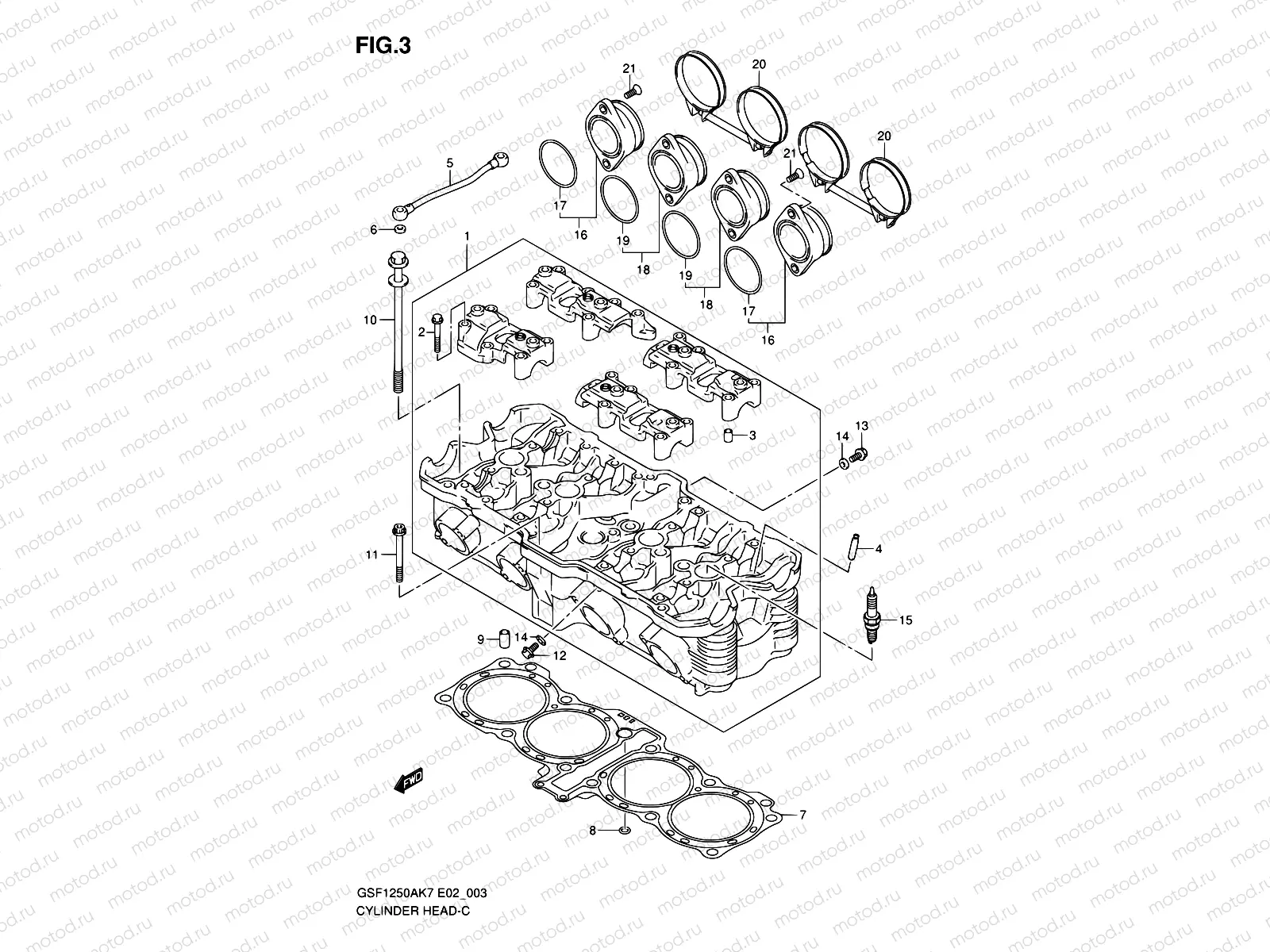 3 - CYLINDER HEAD