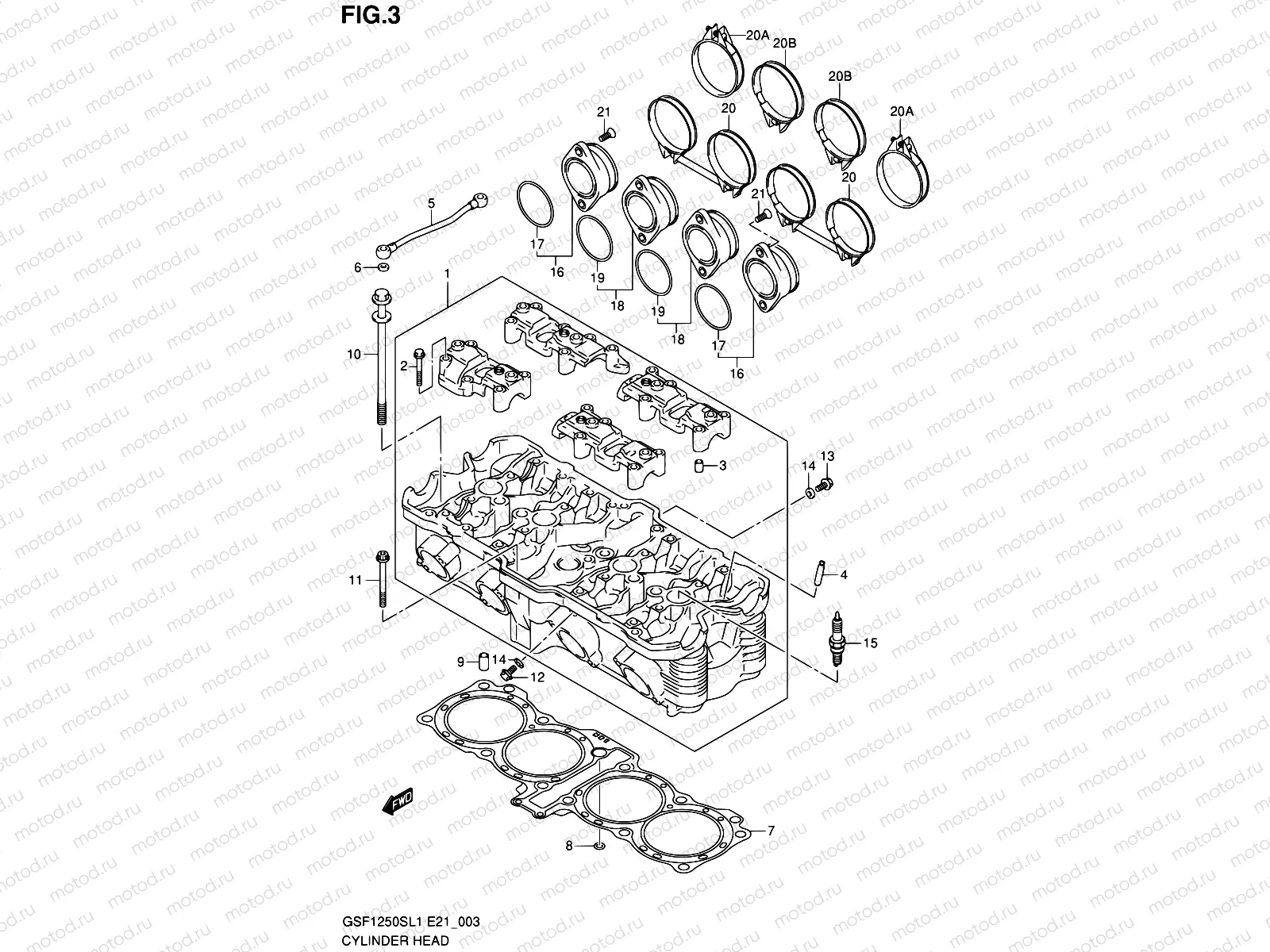 3 - CYLINDER HEAD