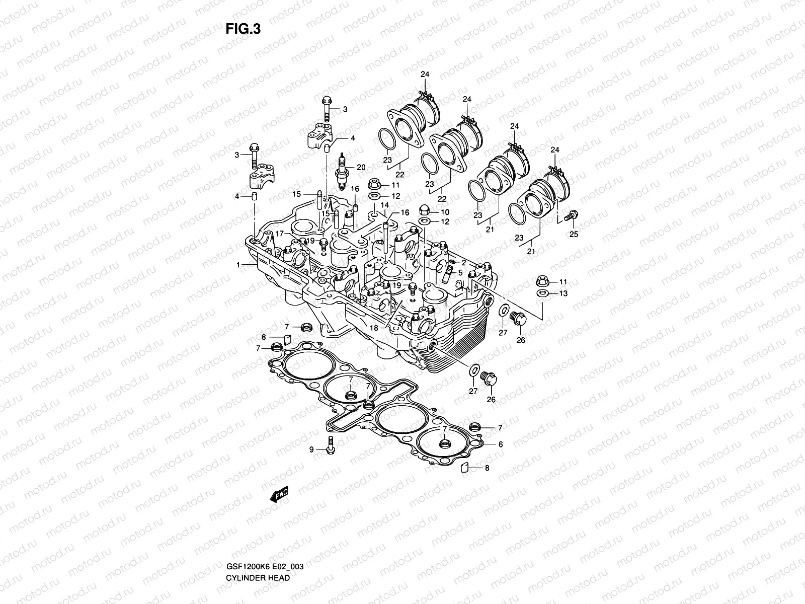 3 - CYLINDER HEAD