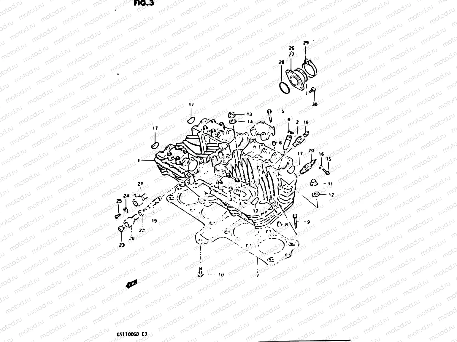 3 - CYLINDER HEAD