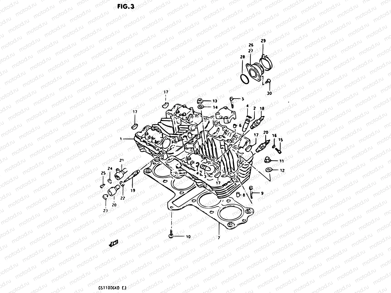 3 - CYLINDER HEAD