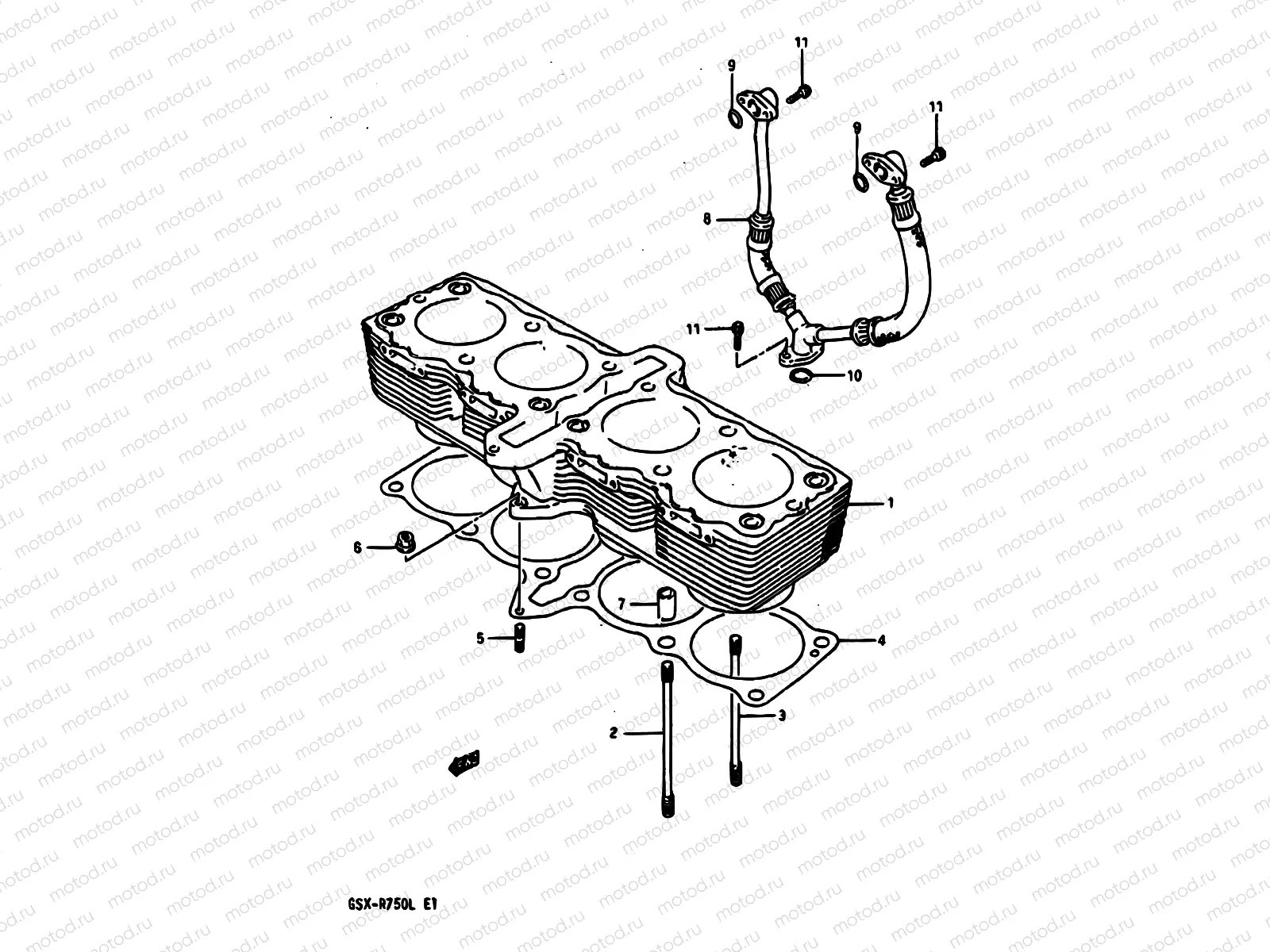 3 - CYLINDER (MODEL J/K)