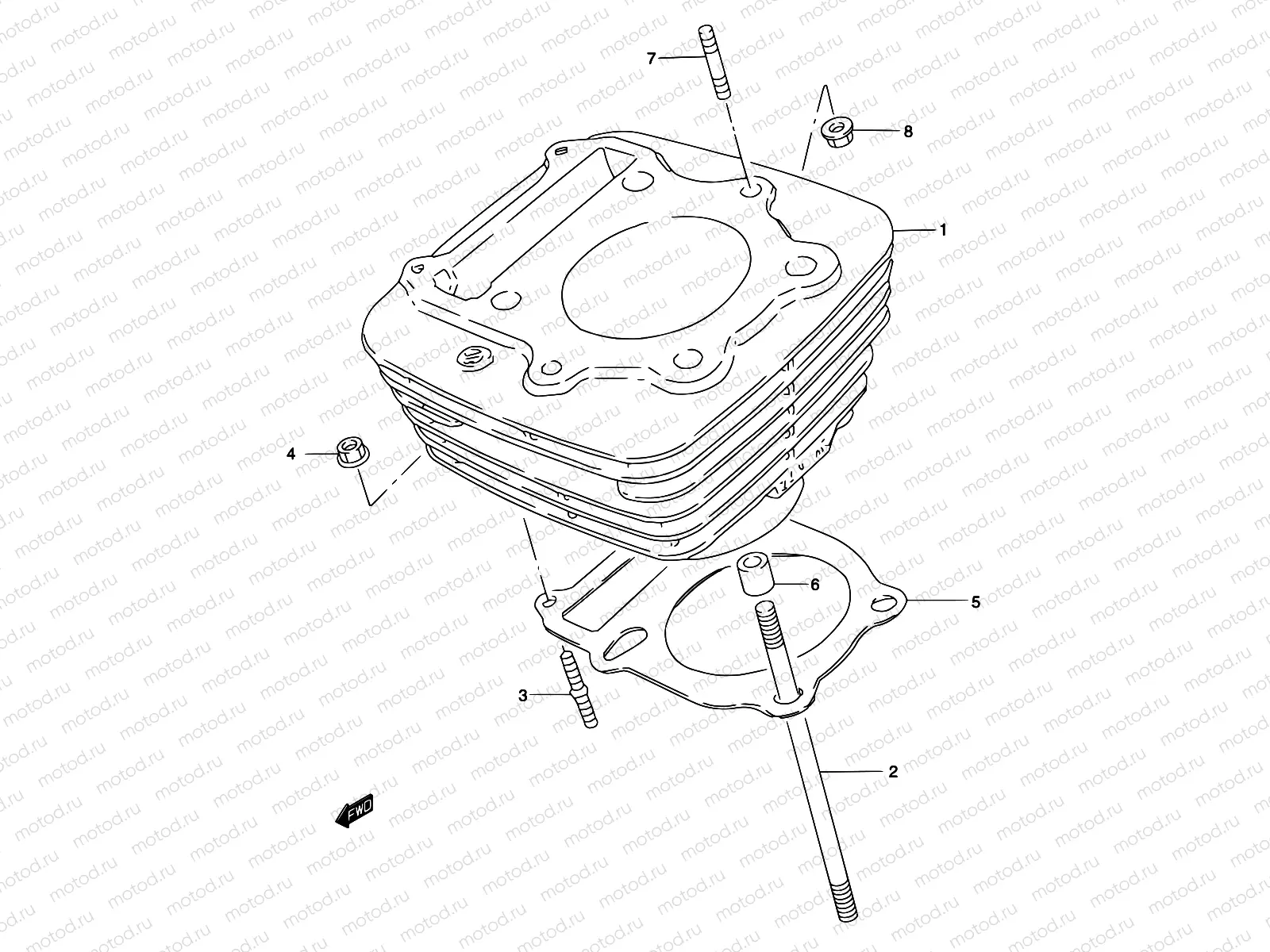 3 - CYLINDER (MODEL K2)