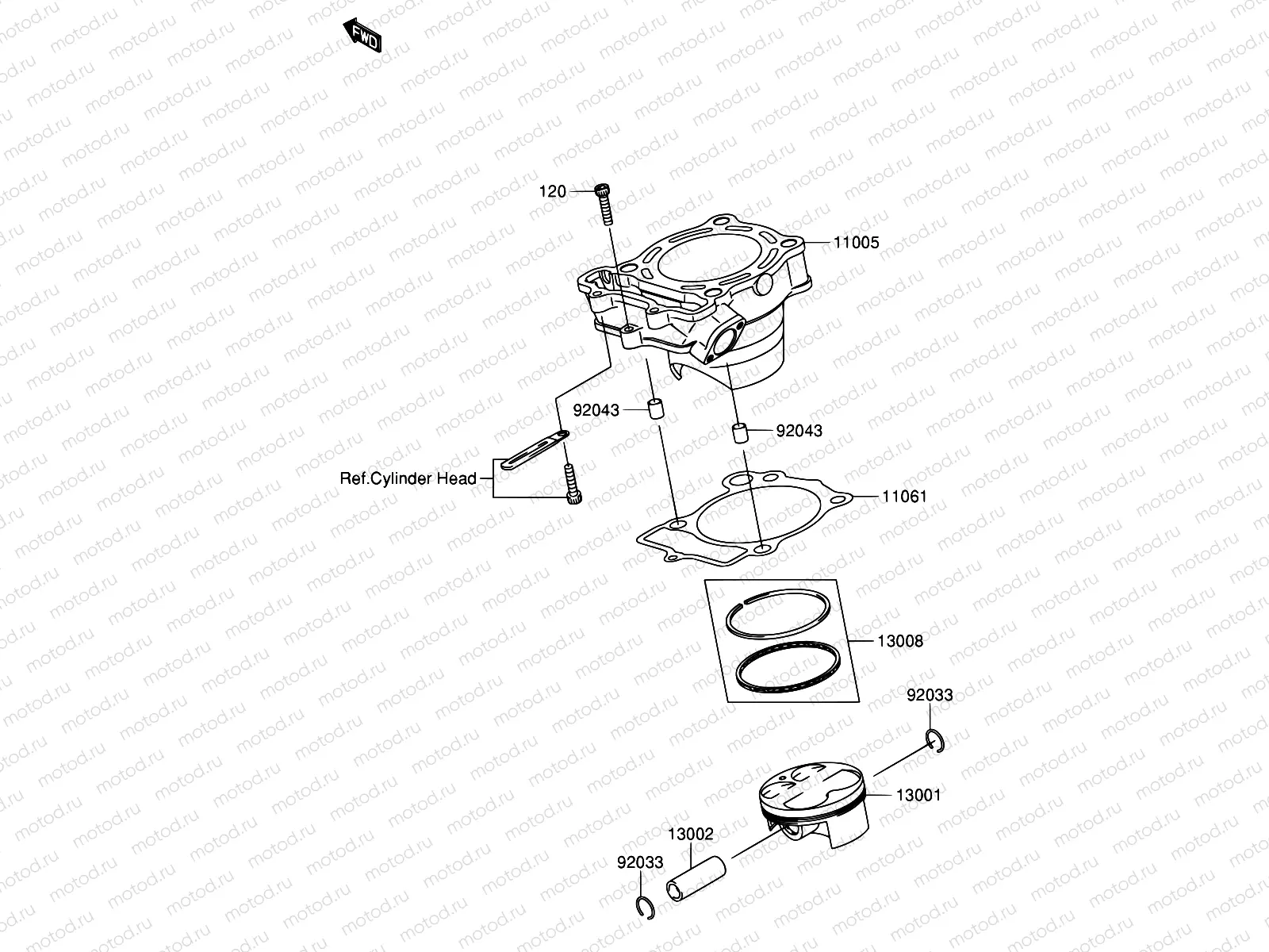 3 - CYLINDER/PISTON