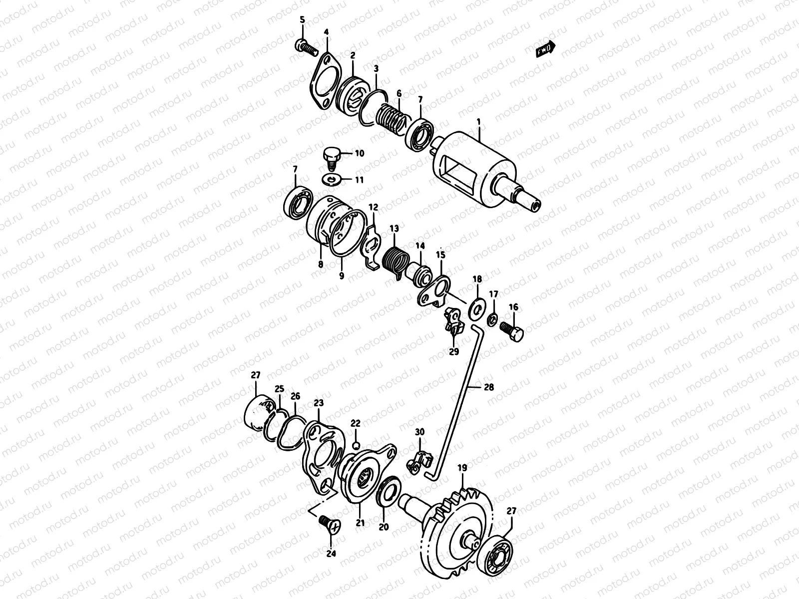 3 - EXHAUST VALVE (MODEL G)