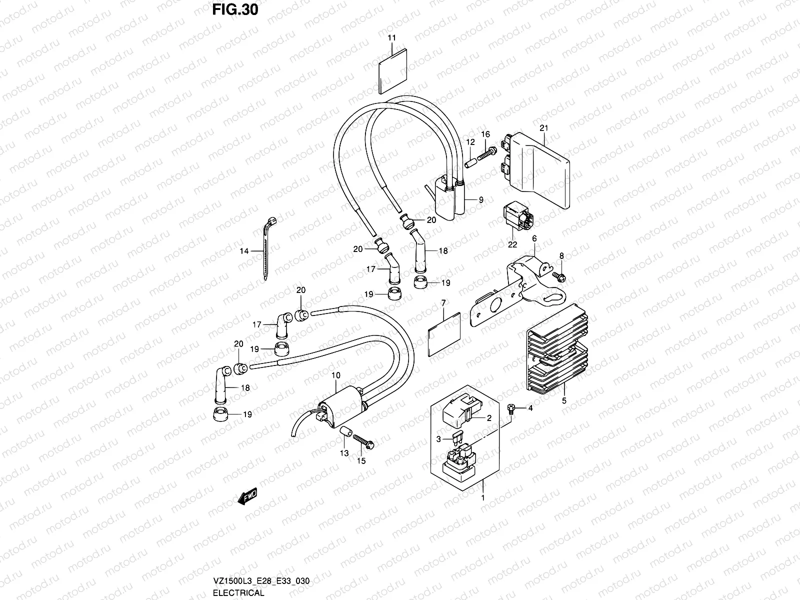30 - ELECTRICAL (VZ1500L3 E33)