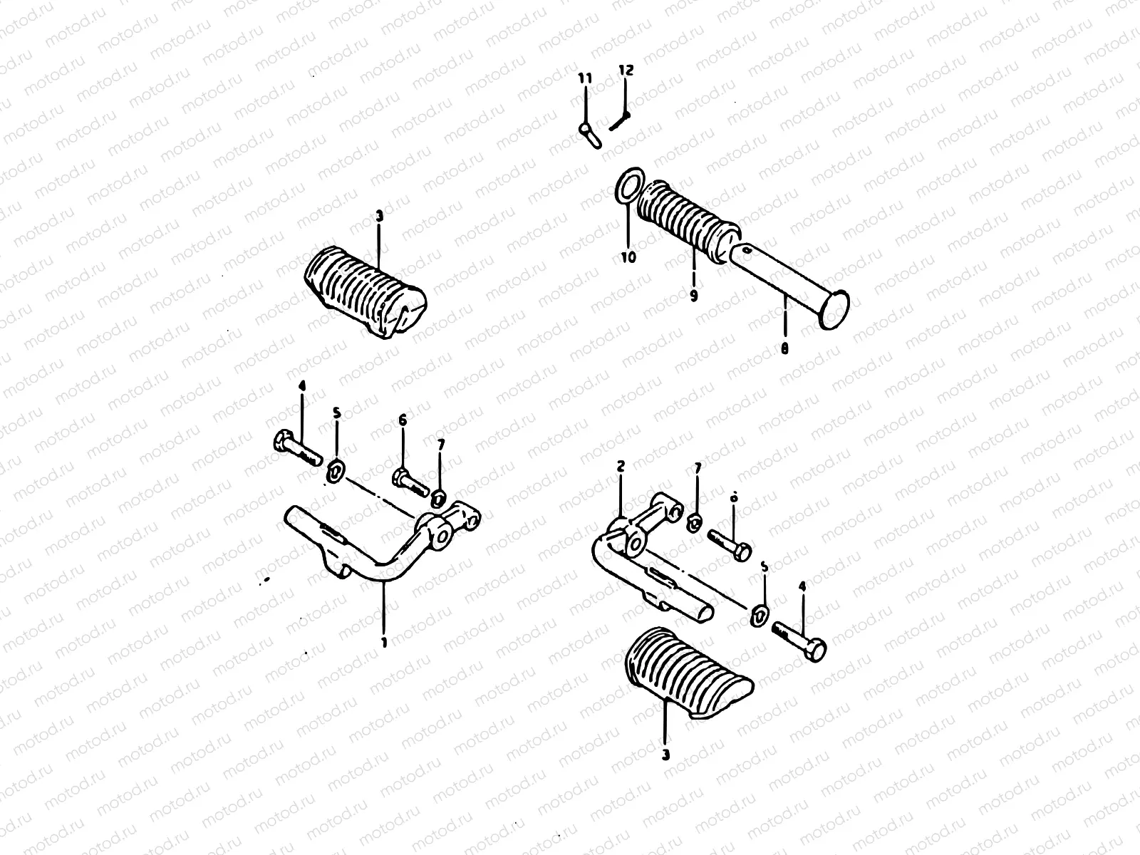 30 - FOOTREST