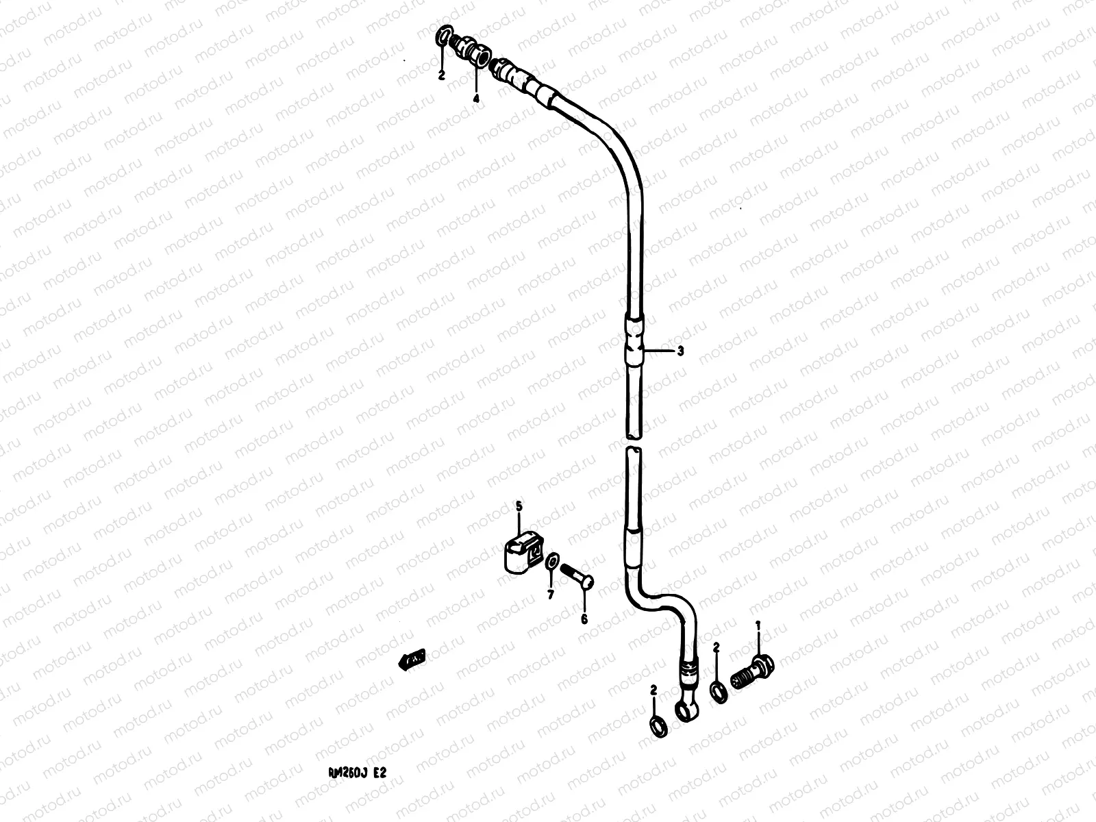 30 - FRONT BRAKE HOSE