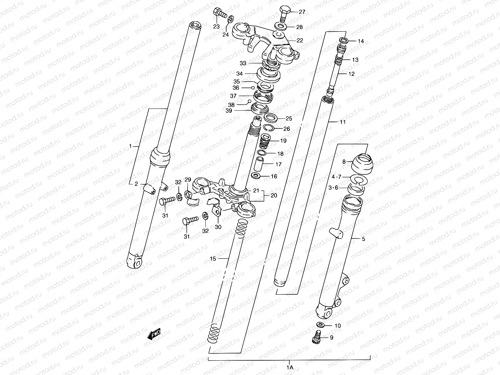 30 - FRONT FORK