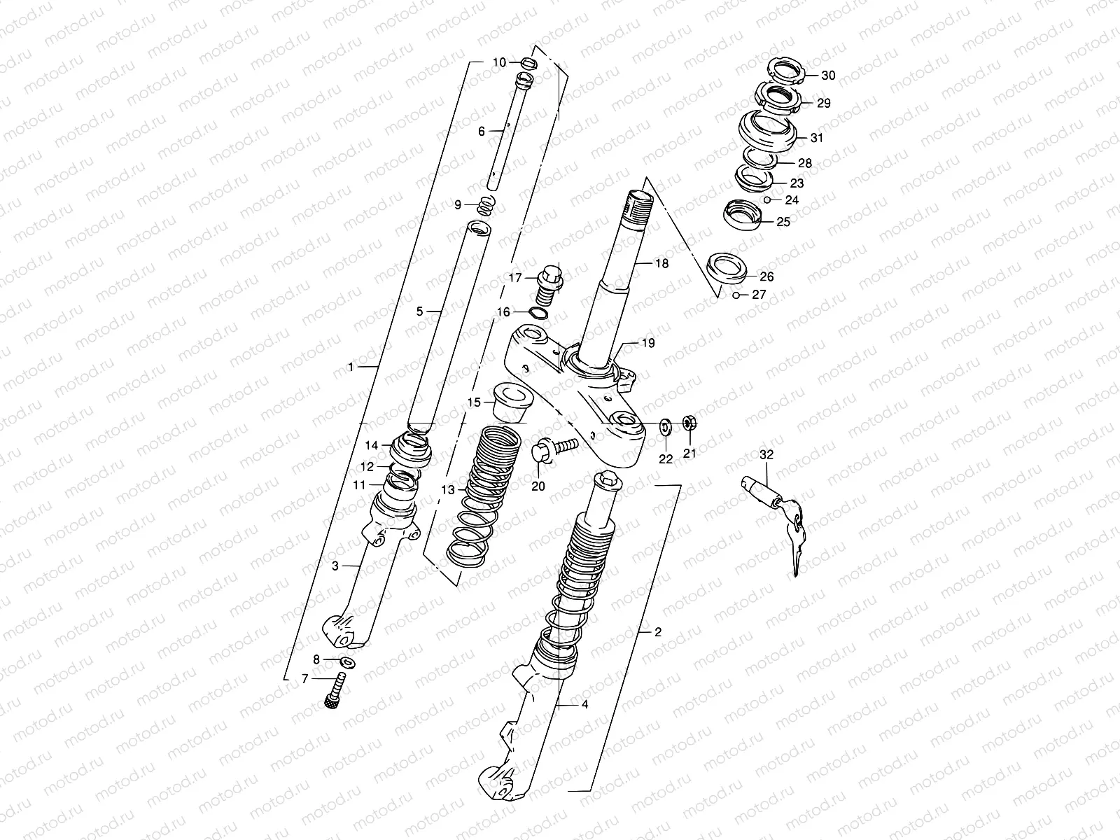 30 - FRONT FORK