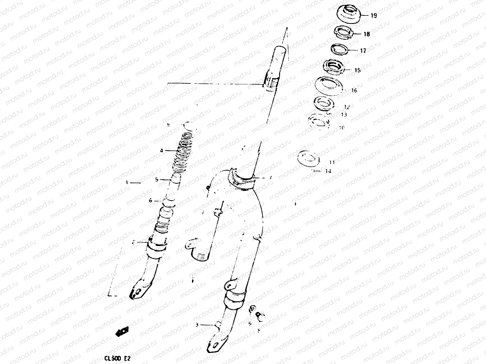 30 - FRONT FORK