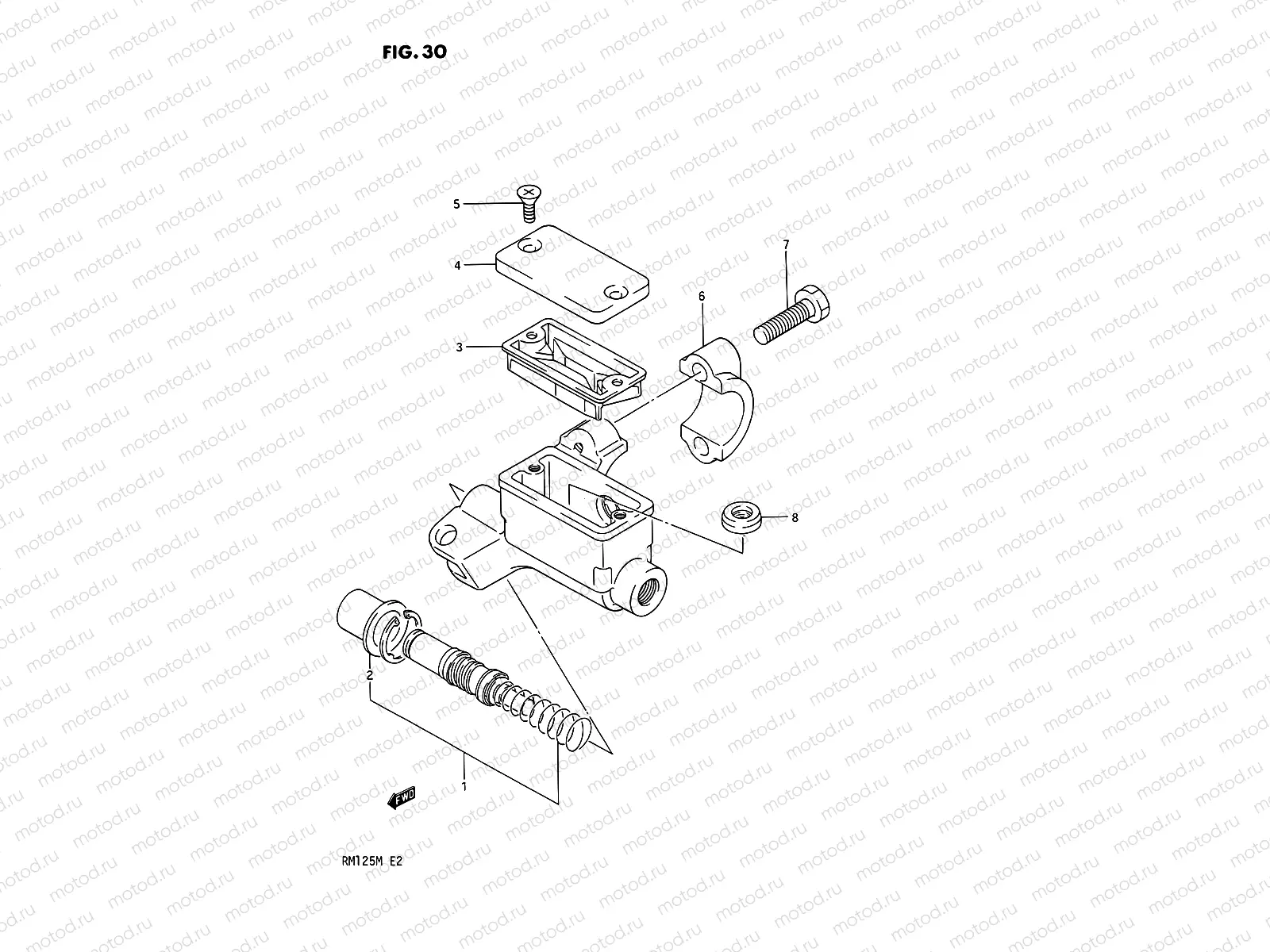 30 - FRONT MASTER CYLINDER