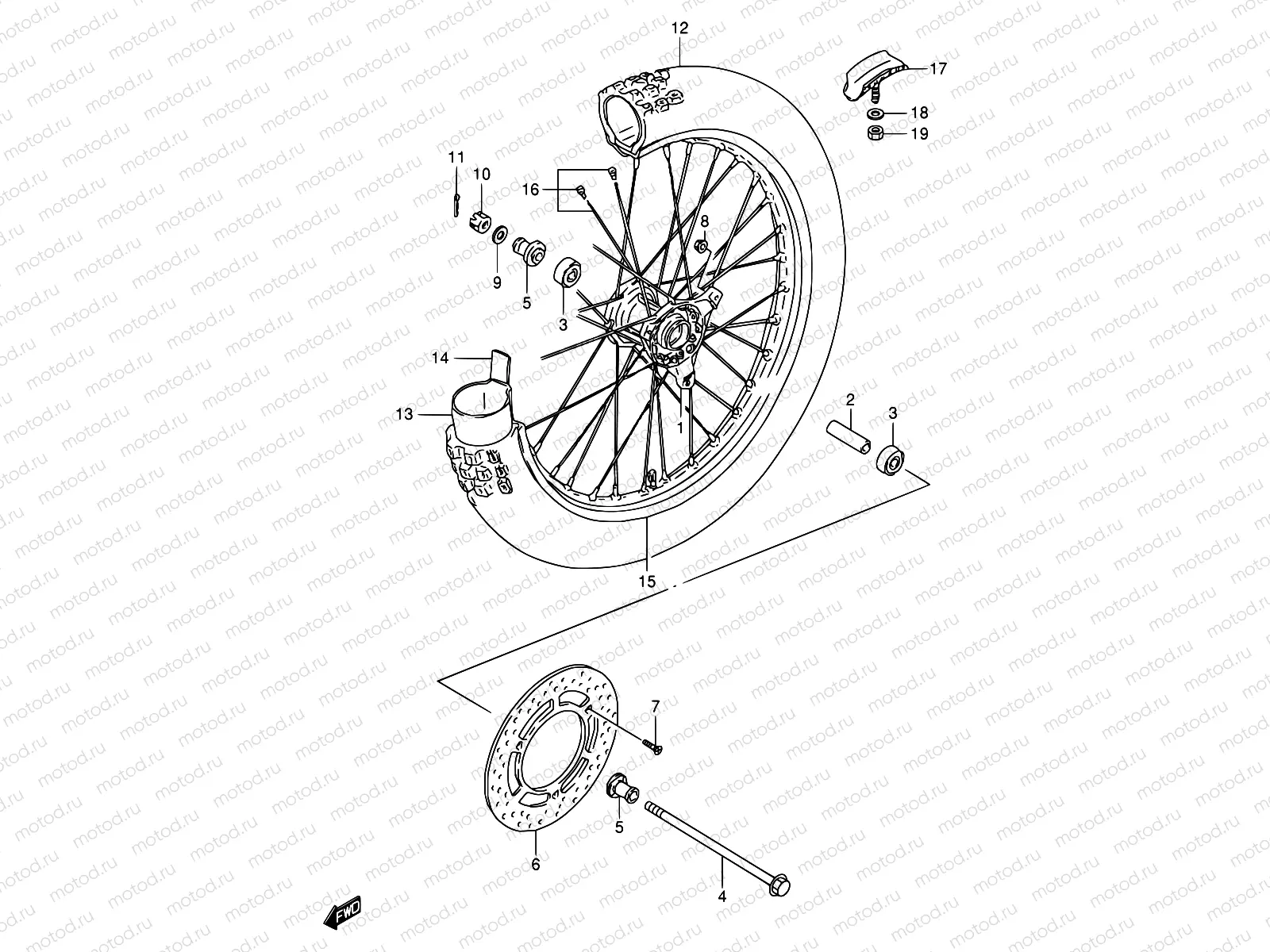 30 - FRONT WHEEL
