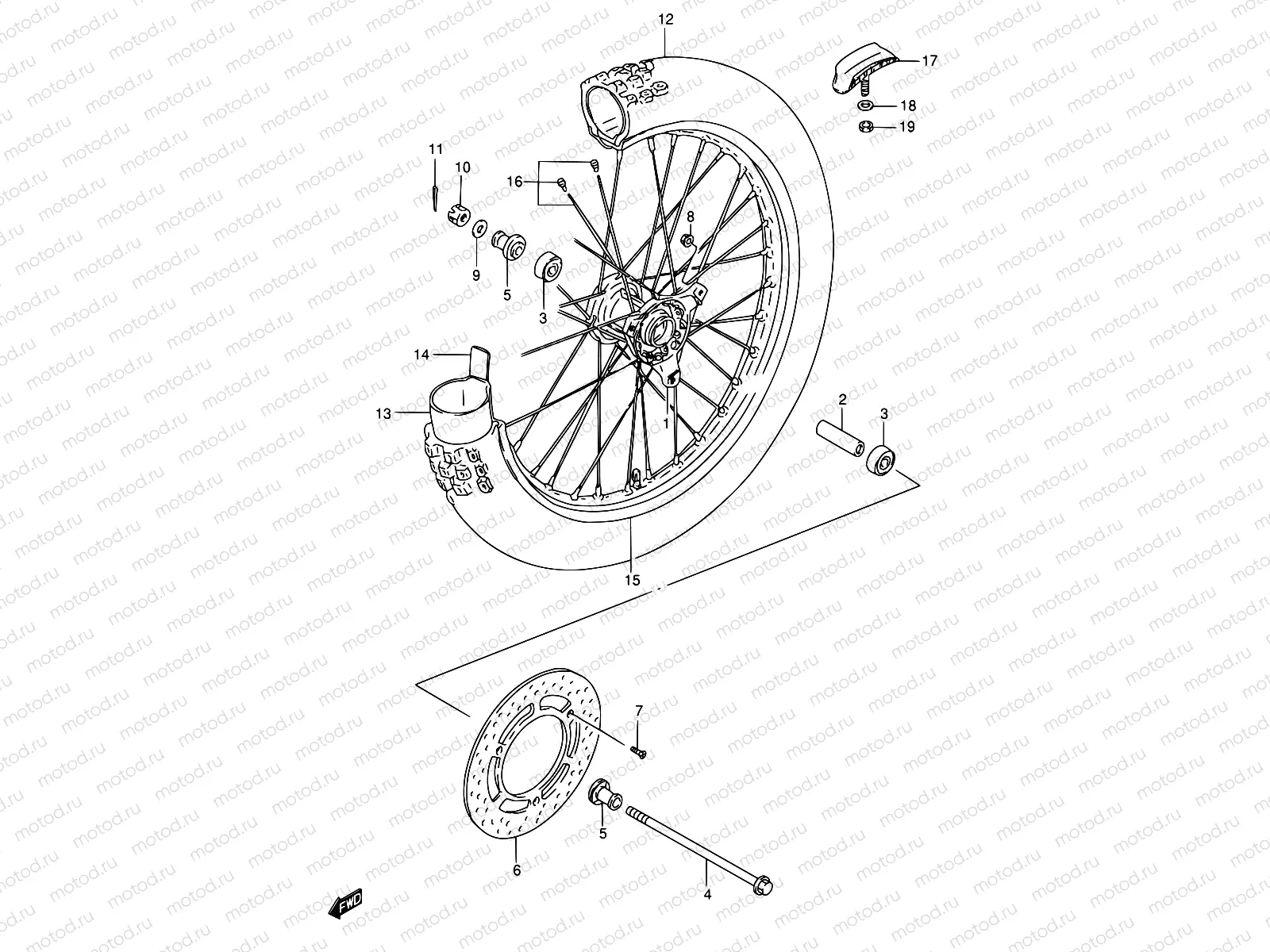 30 - FRONT WHEEL