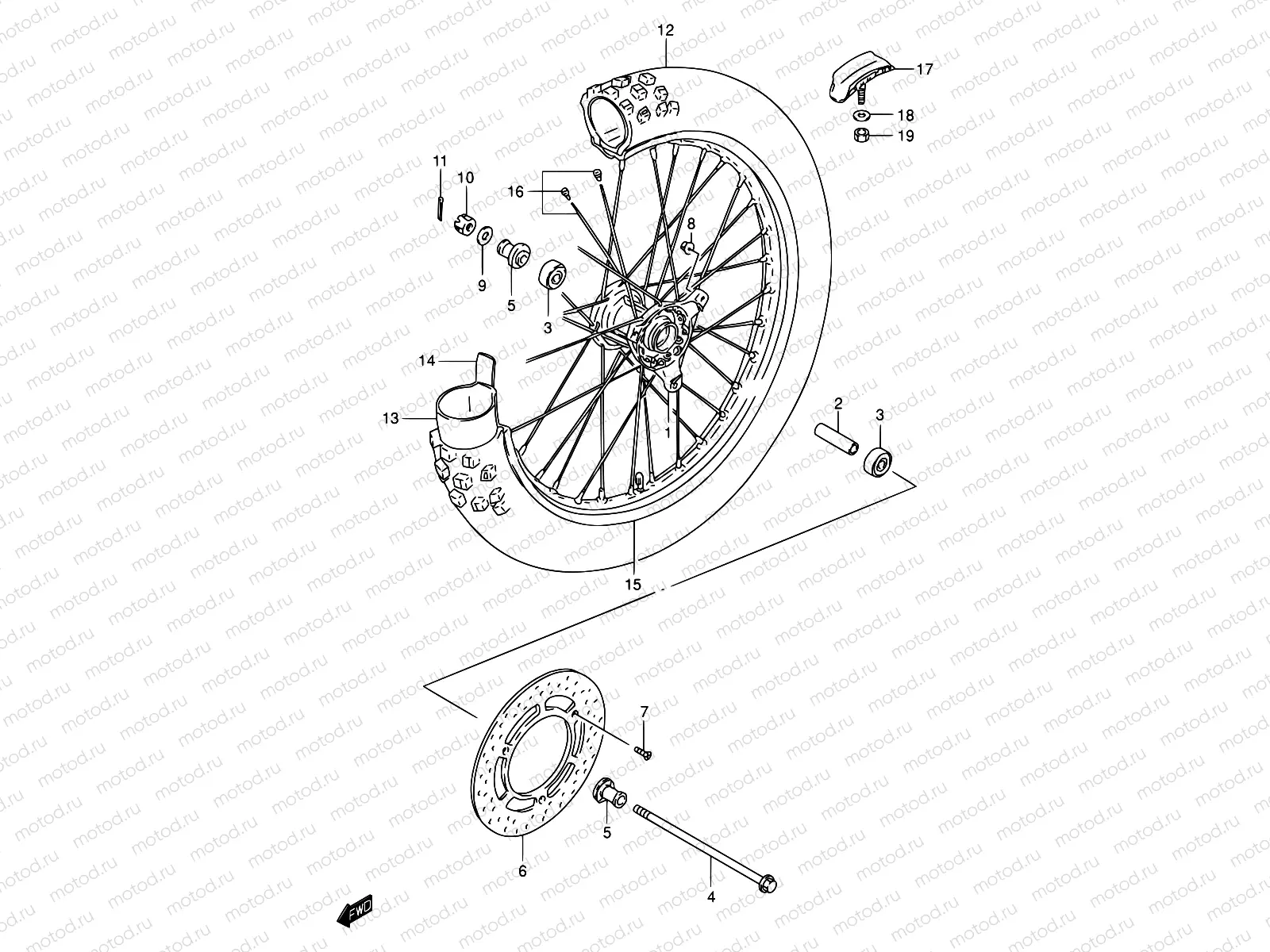 30 - FRONT WHEEL