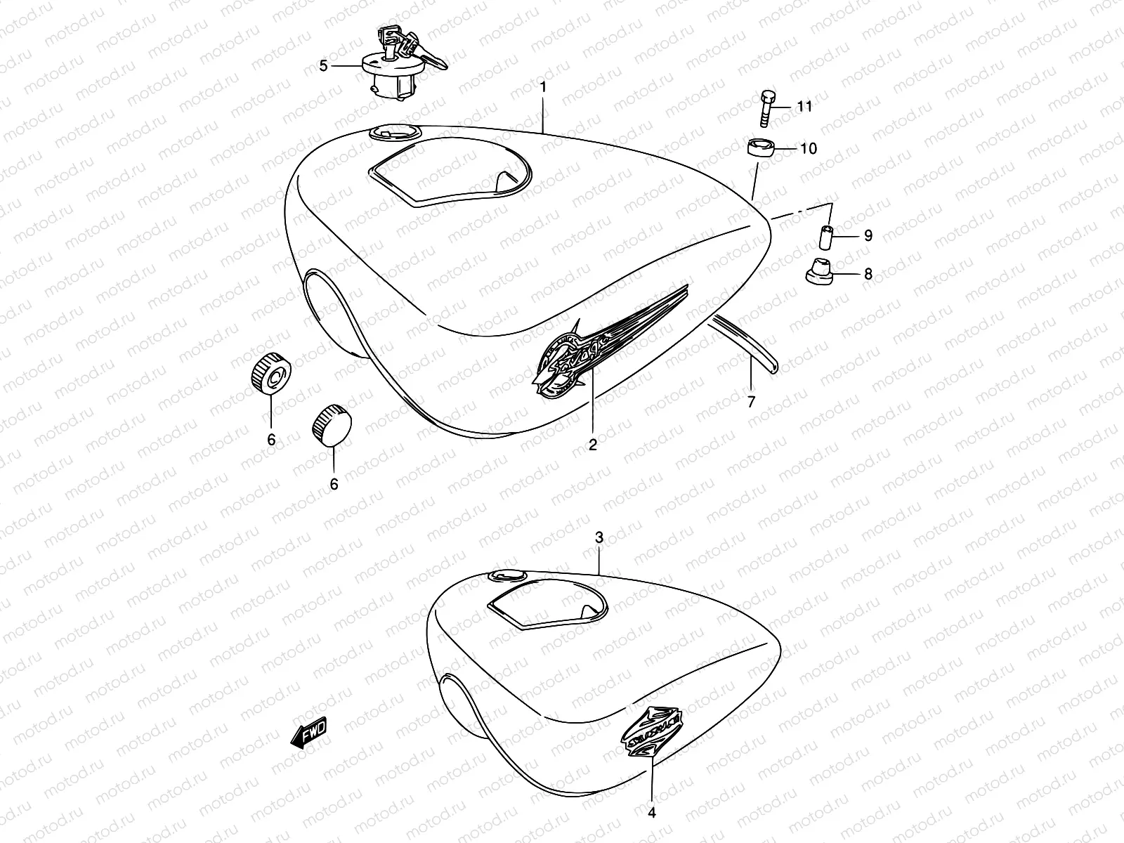 30 - FUEL TANK (MODEL T)