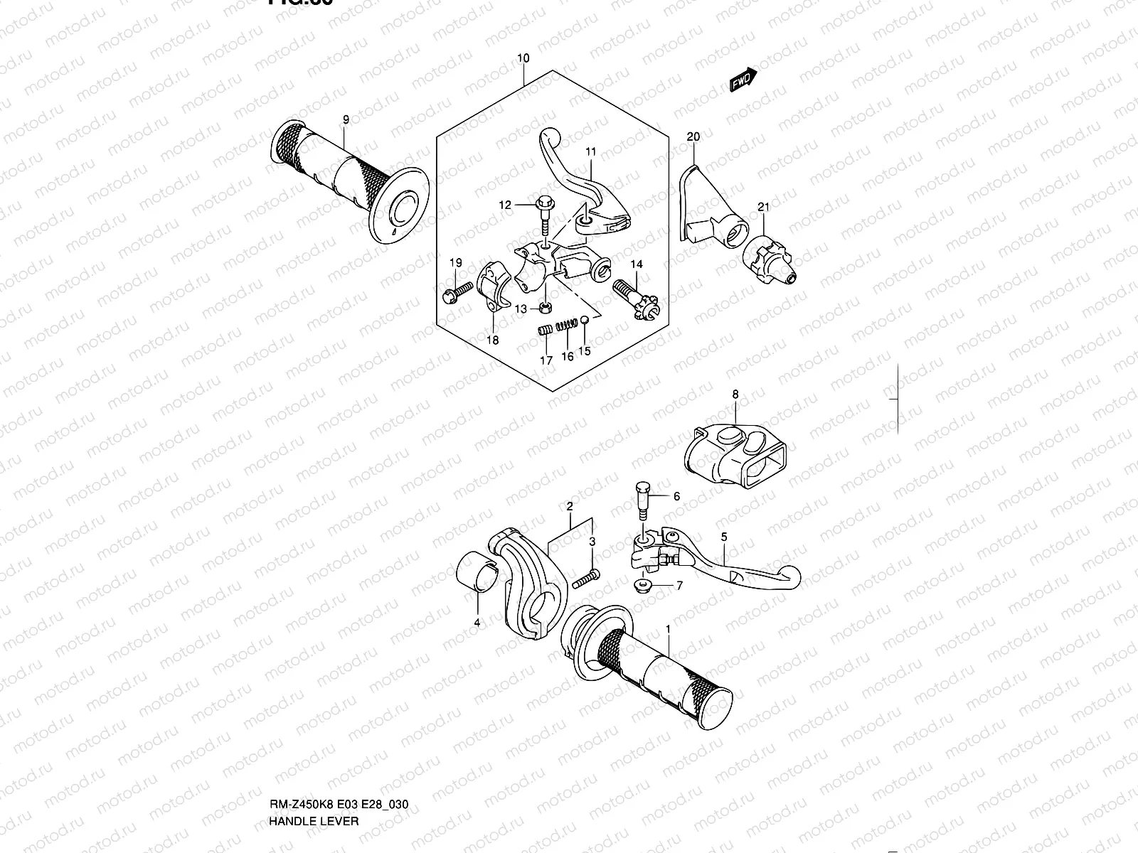 30 - HANDLE LEVER