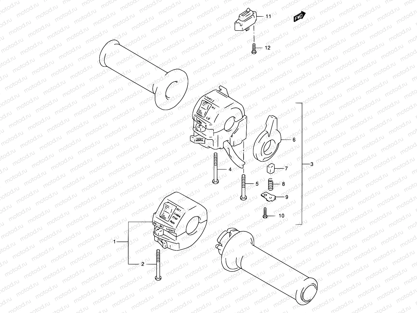 30 - HANDLE SWITCH