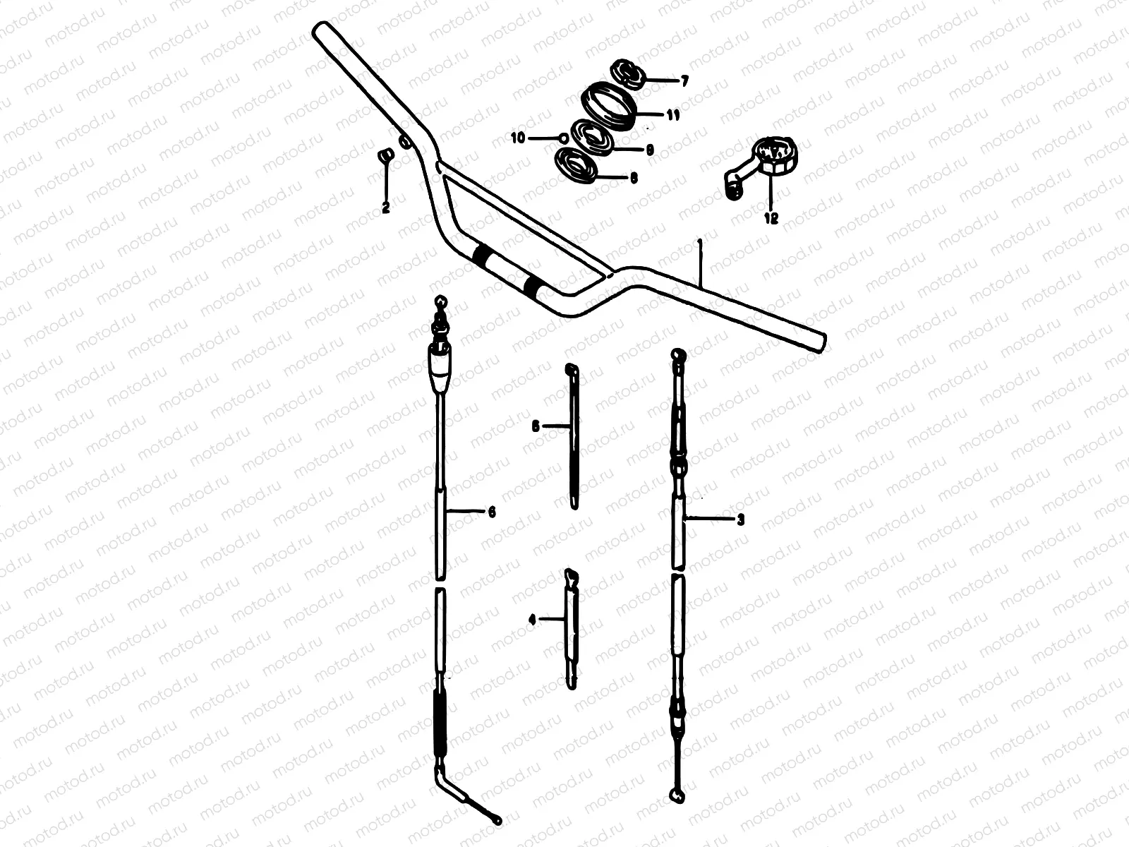 30 - HANDLEBAR (MODEL F)
