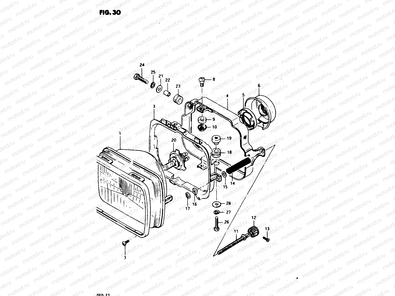 30 - HEADLAMP