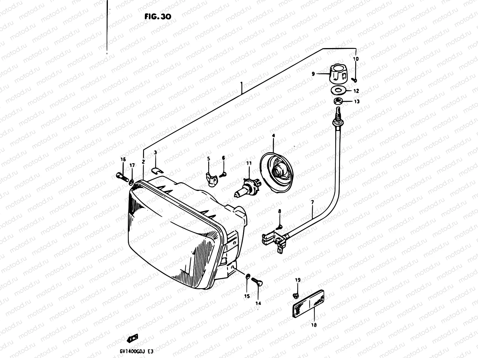 30 - HEADLAMP