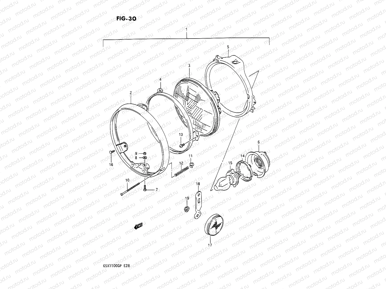 30 - HEADLAMP
