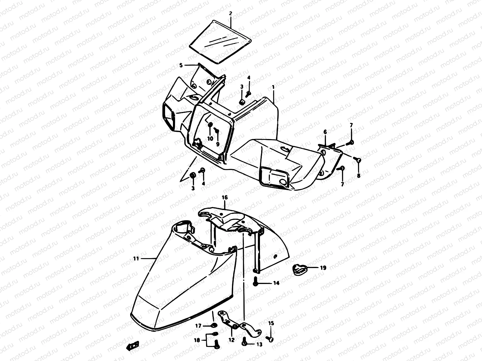 30 - HEADLAMP HOUSING