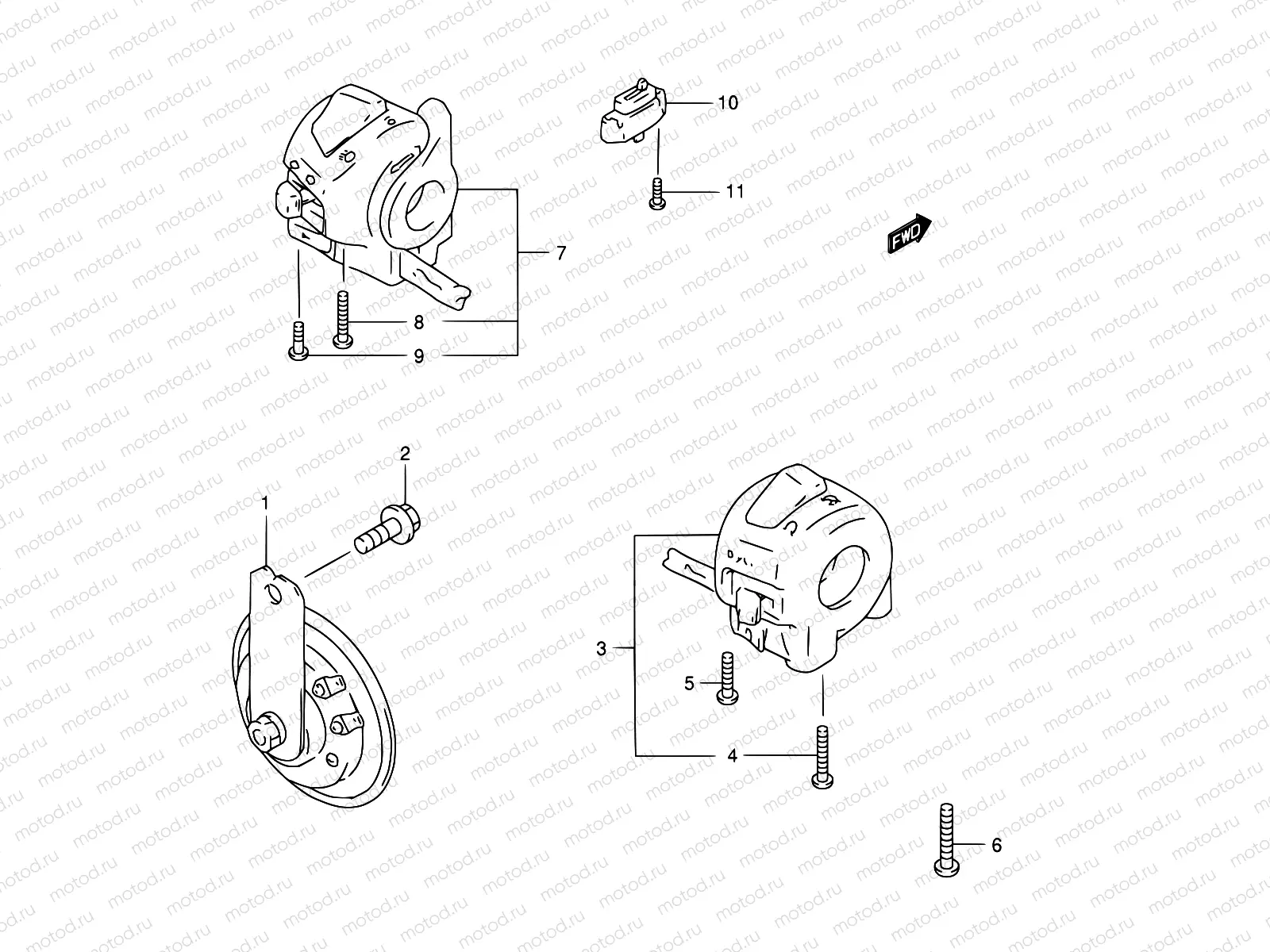 30 - HORN/HANDLE SWITCH