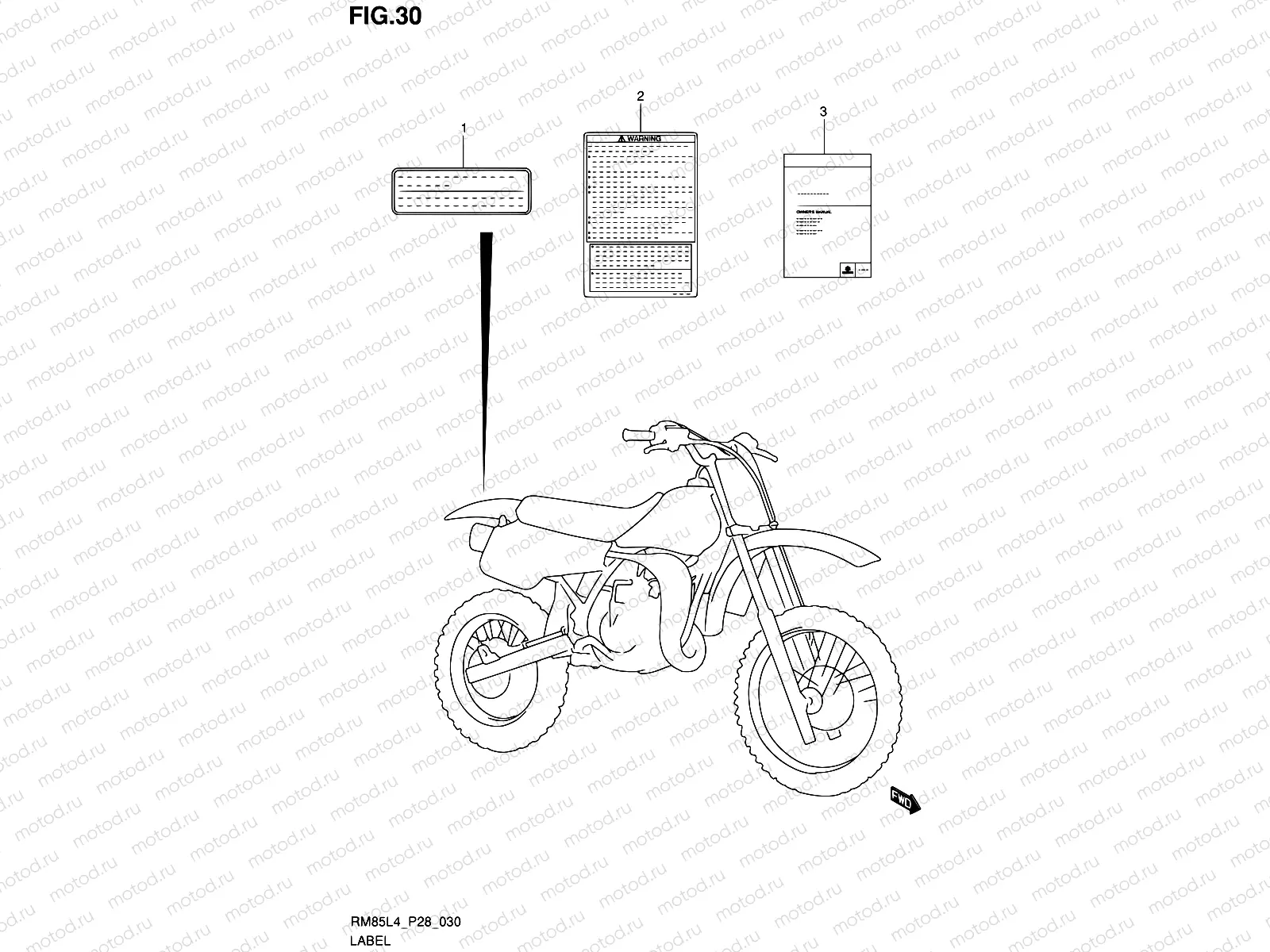 30 - LABEL (RM85L4 P28)
